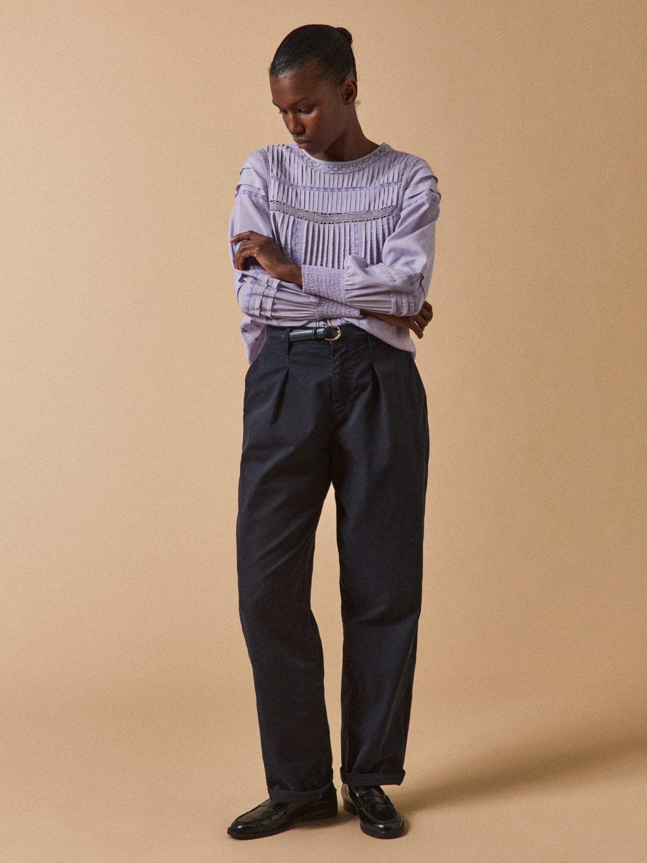 Blouse romantique femme