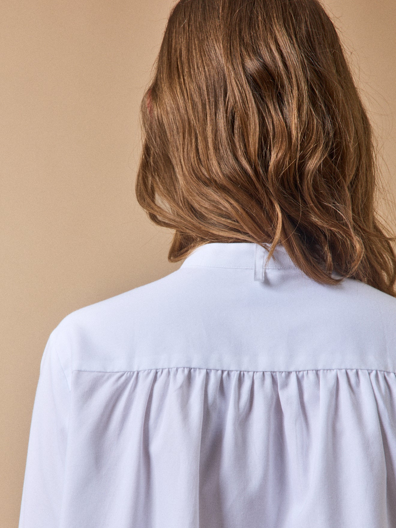 Chemise Oxford col lavallière femme coton biologique