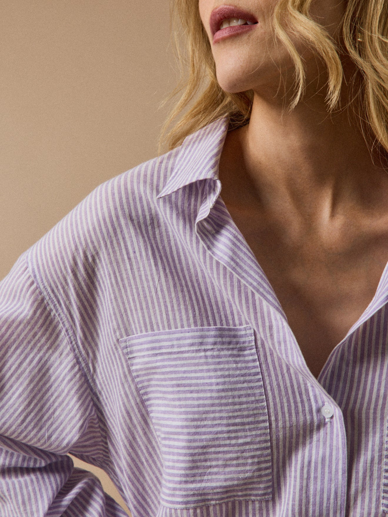 Kurze Damen-Hemdbluse