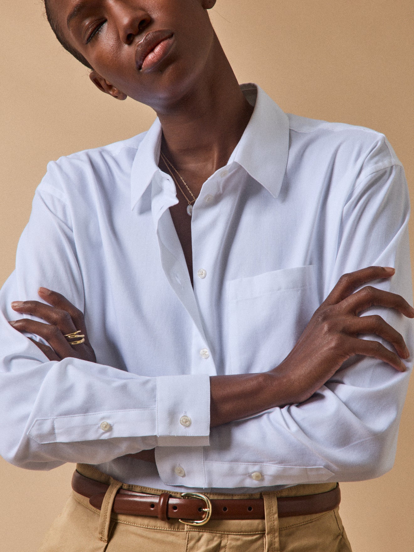 Damen-Oxford-Hemd aus Bio-Baumwolle