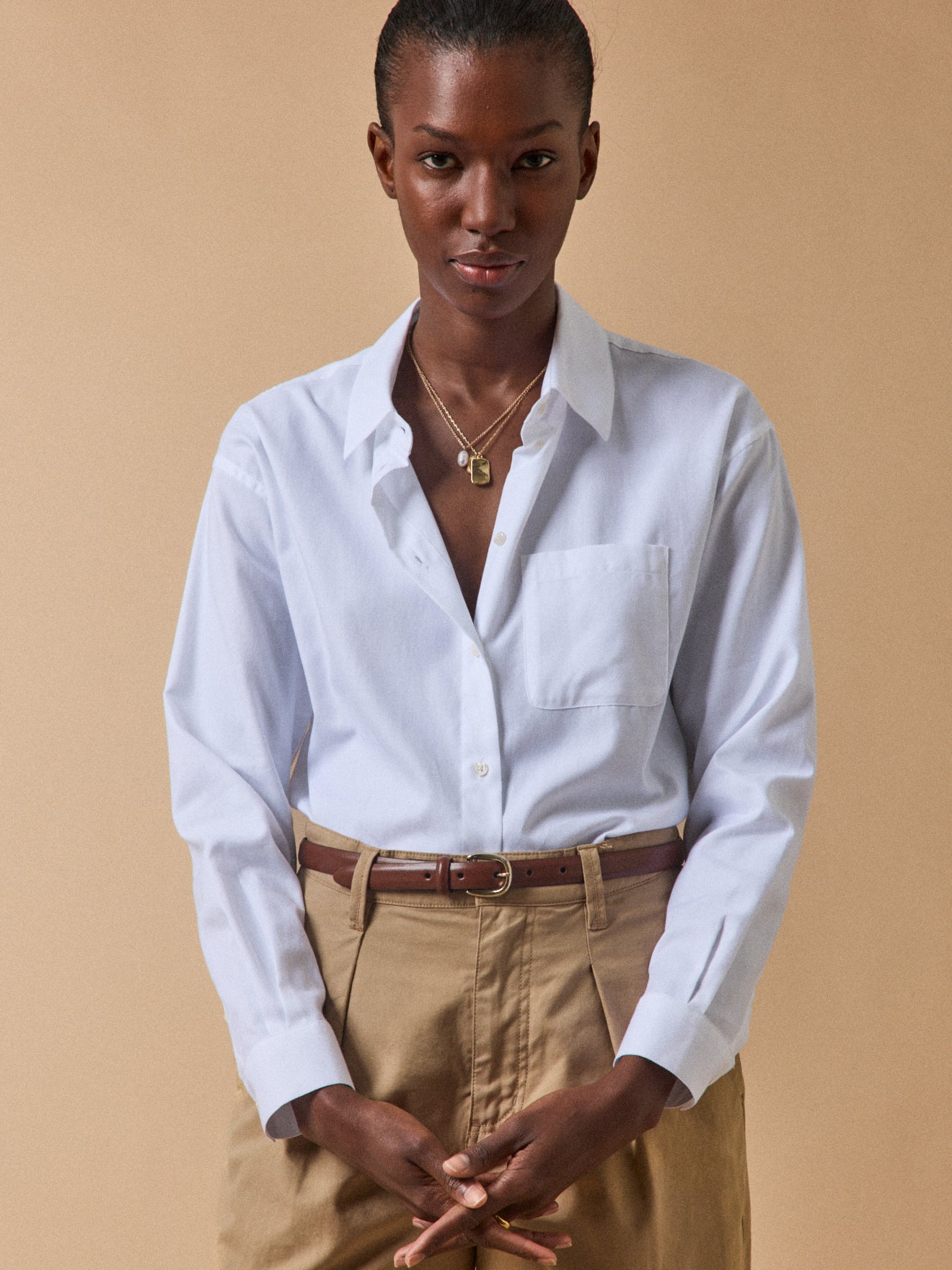 Damen-Oxford-Hemd aus Bio-Baumwolle