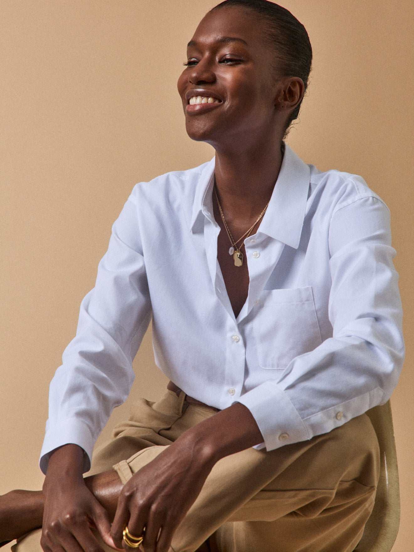 Damen-Oxford-Hemd aus Bio-Baumwolle