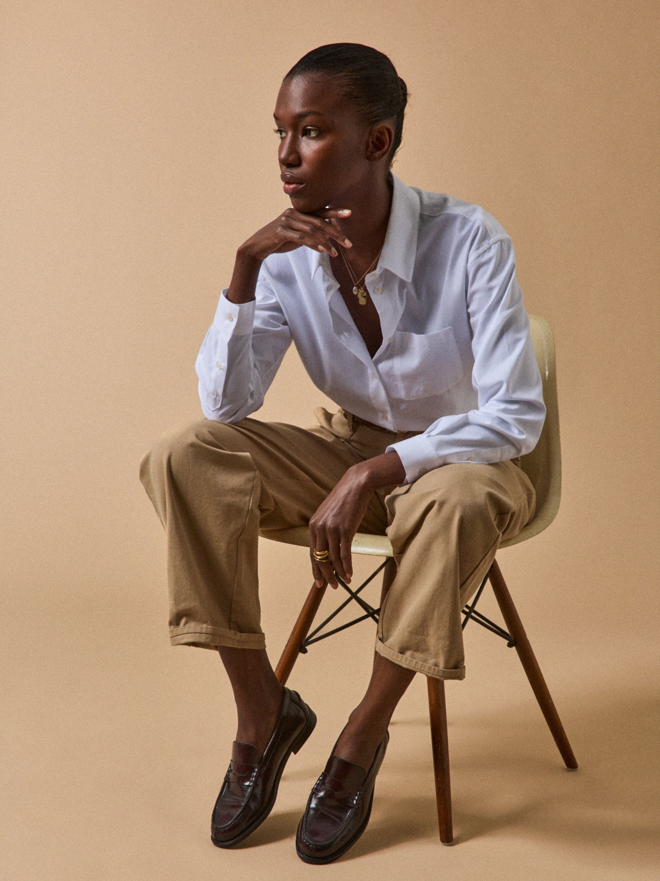 Damen-Oxford-Hemd aus Bio-Baumwolle