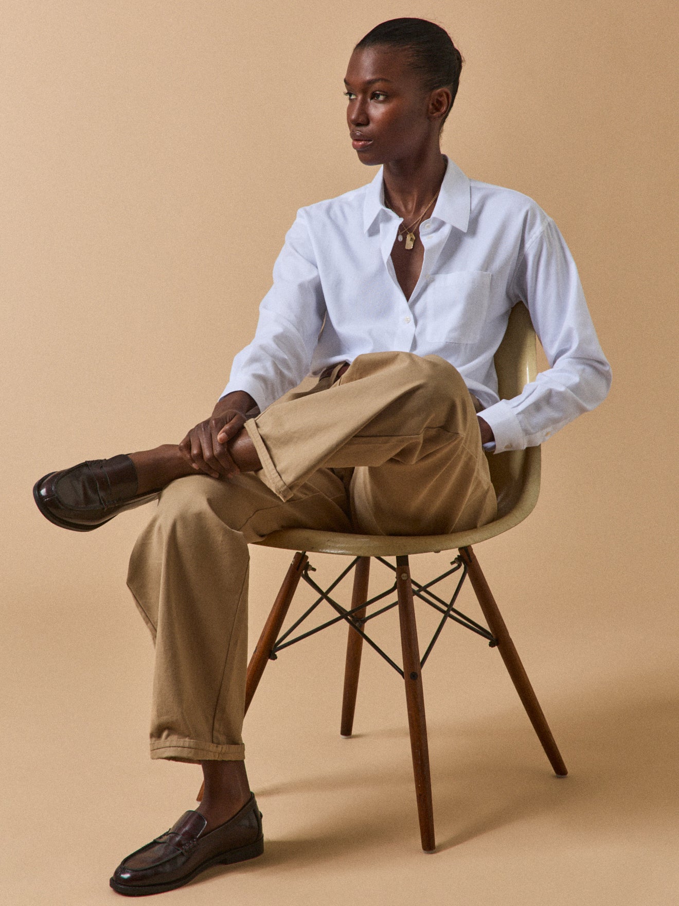 Damen-Oxford-Hemd aus Bio-Baumwolle