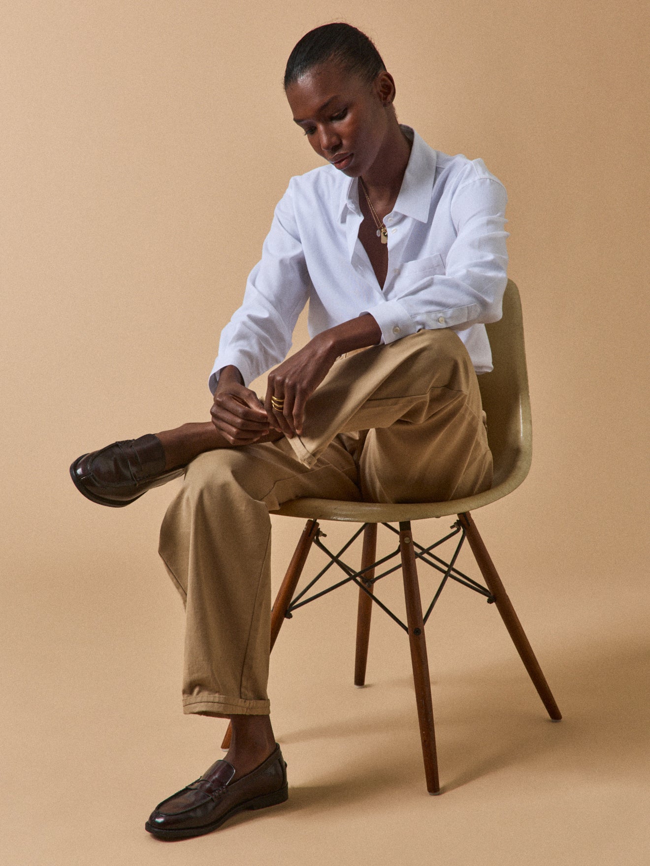 Damen-Oxford-Hemd aus Bio-Baumwolle