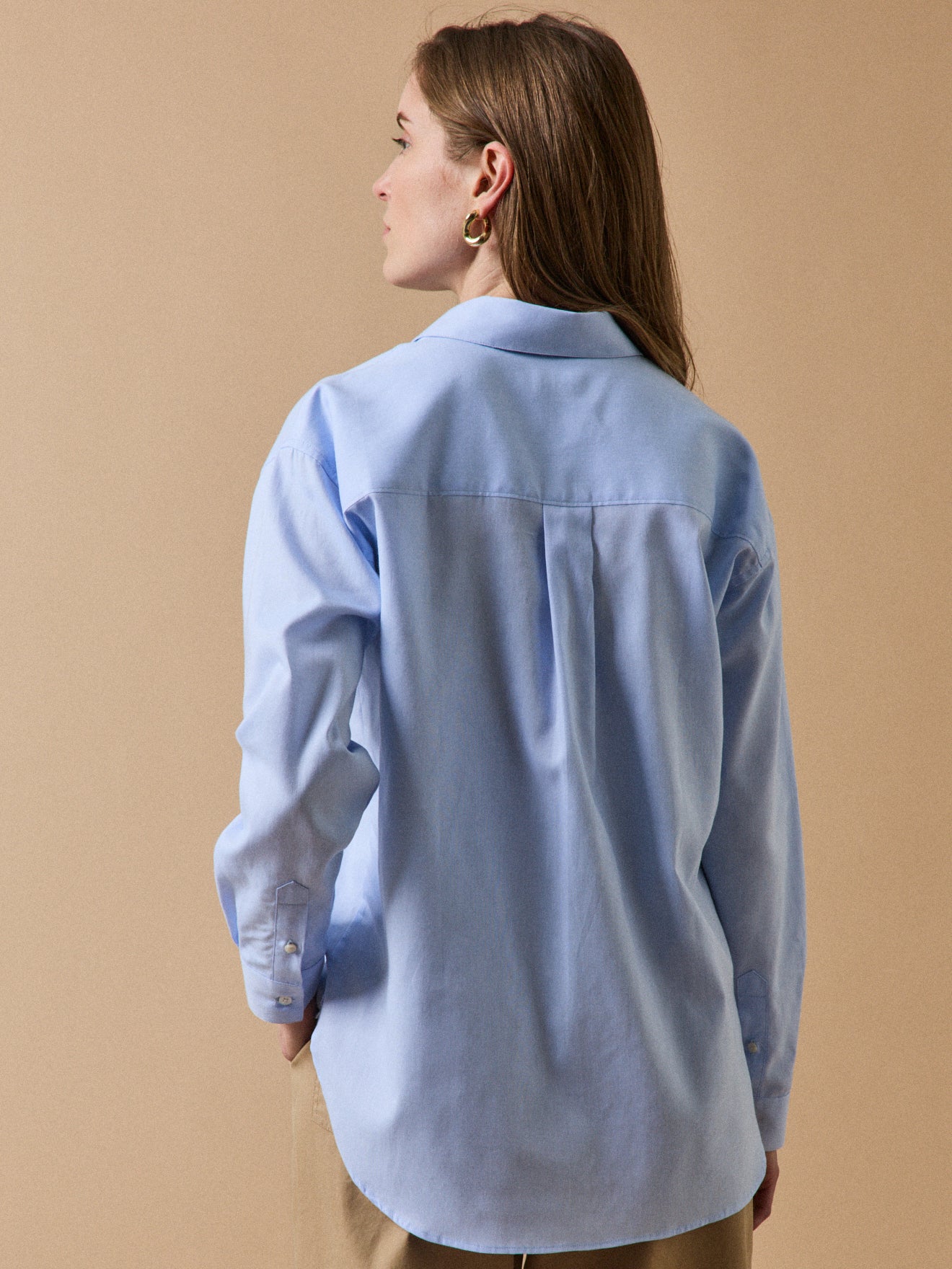 Damen-Oxford-Hemd aus Bio-Baumwolle