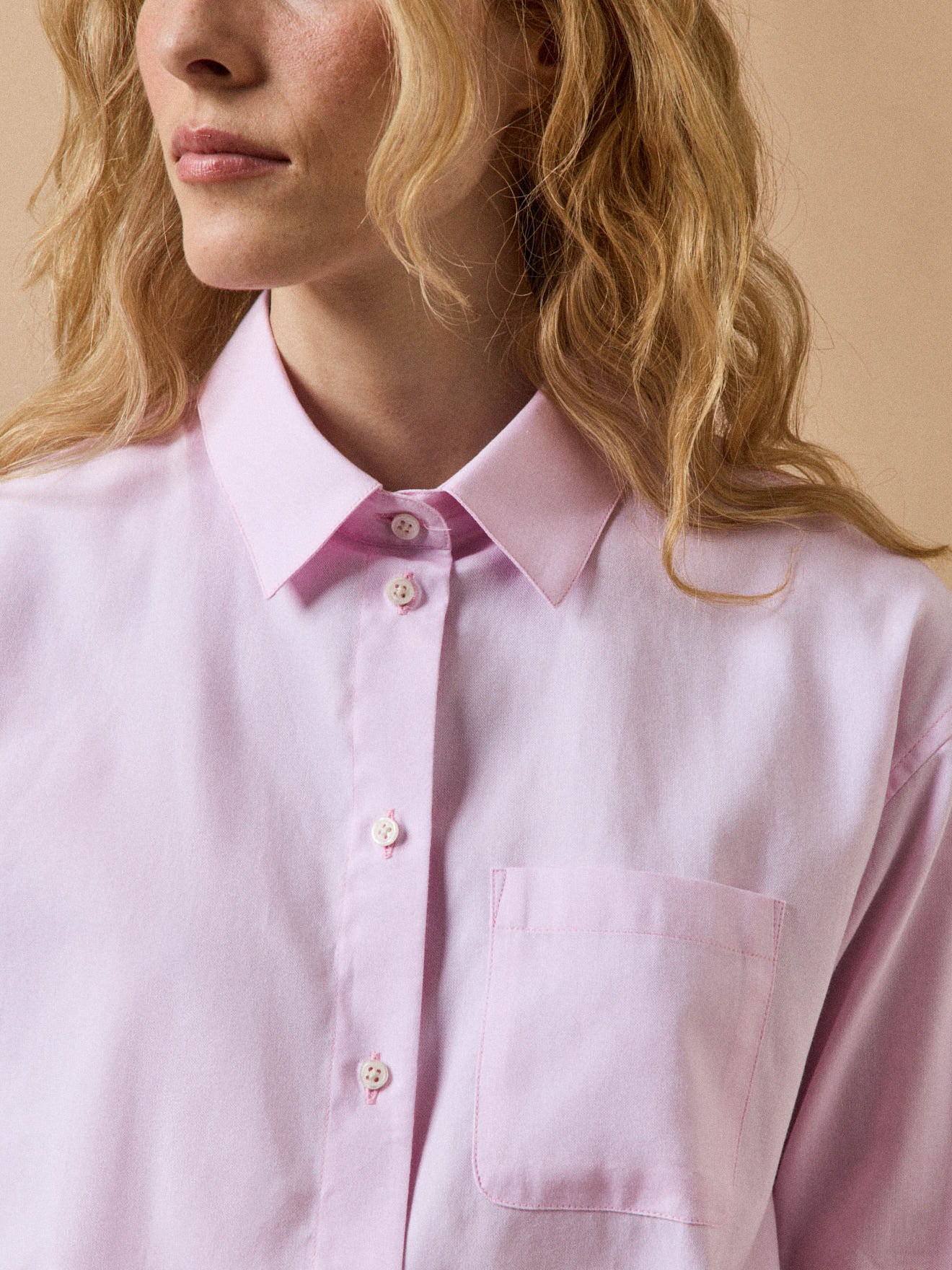 Damen-Oxford-Hemd aus Bio-Baumwolle