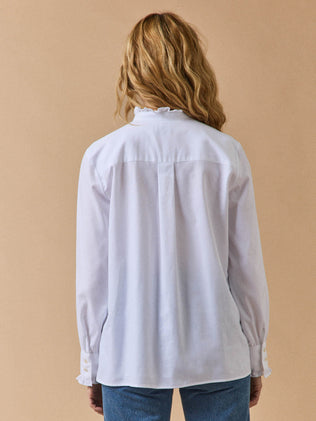 Chemise tissu Oxford coton biologique femme Emilie