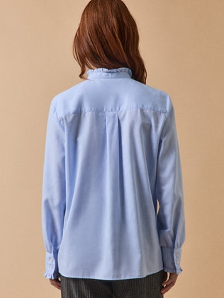 Chemise tissu Oxford coton biologique femme Emilie
