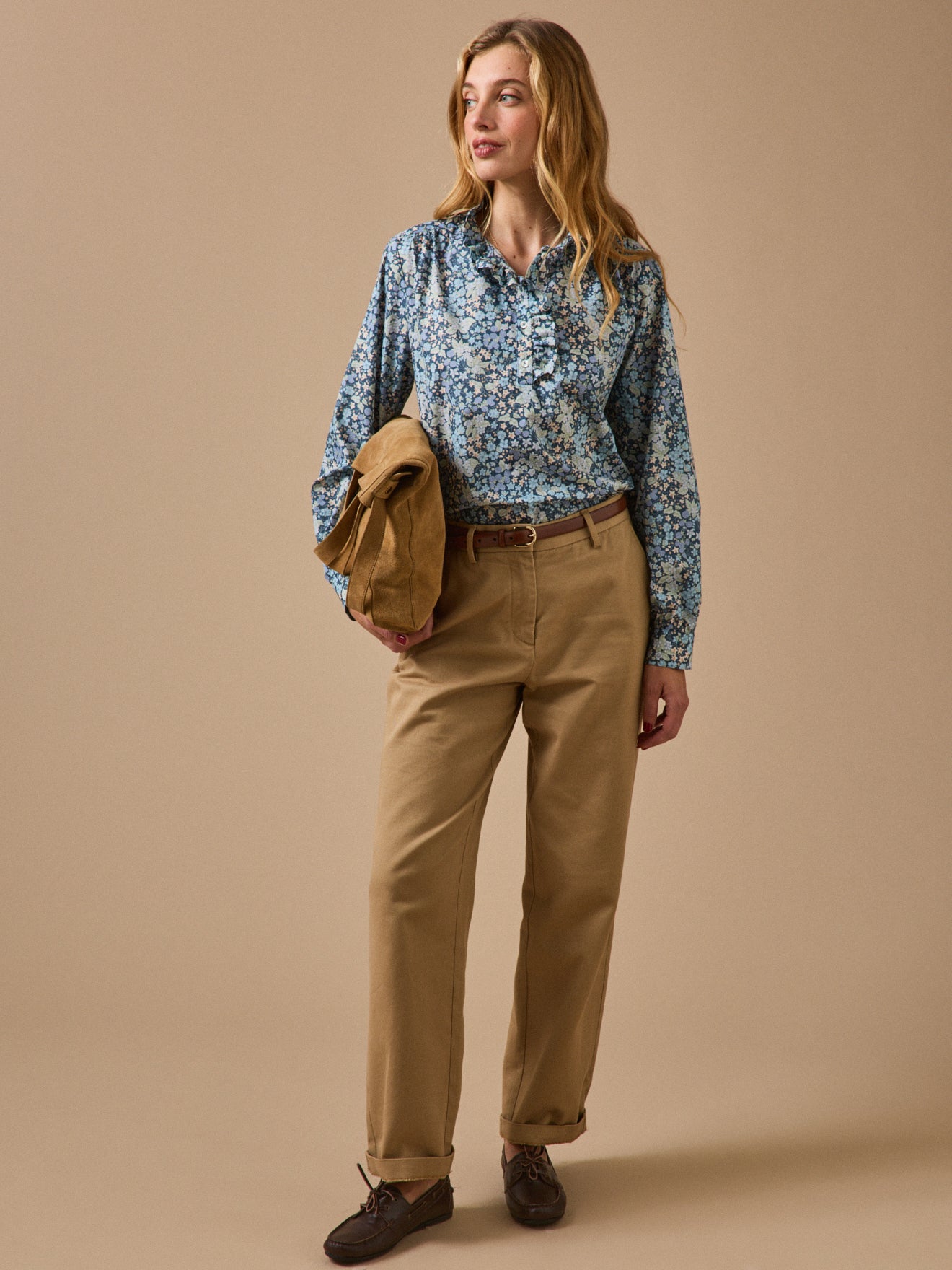 Damenbluse aus Liberty-Stoff - Noémie