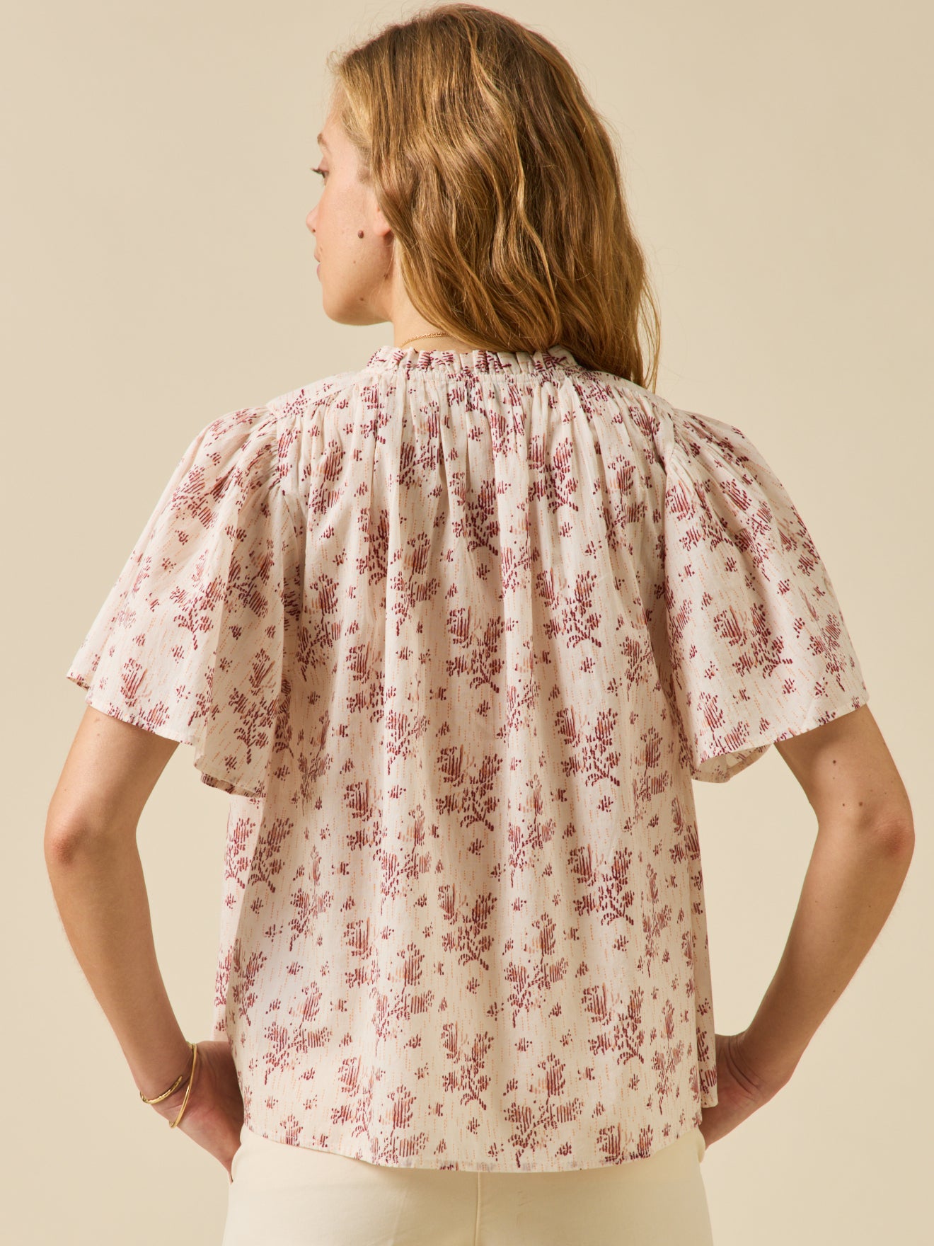 Blouse femme imprimé Thelma coton biologique