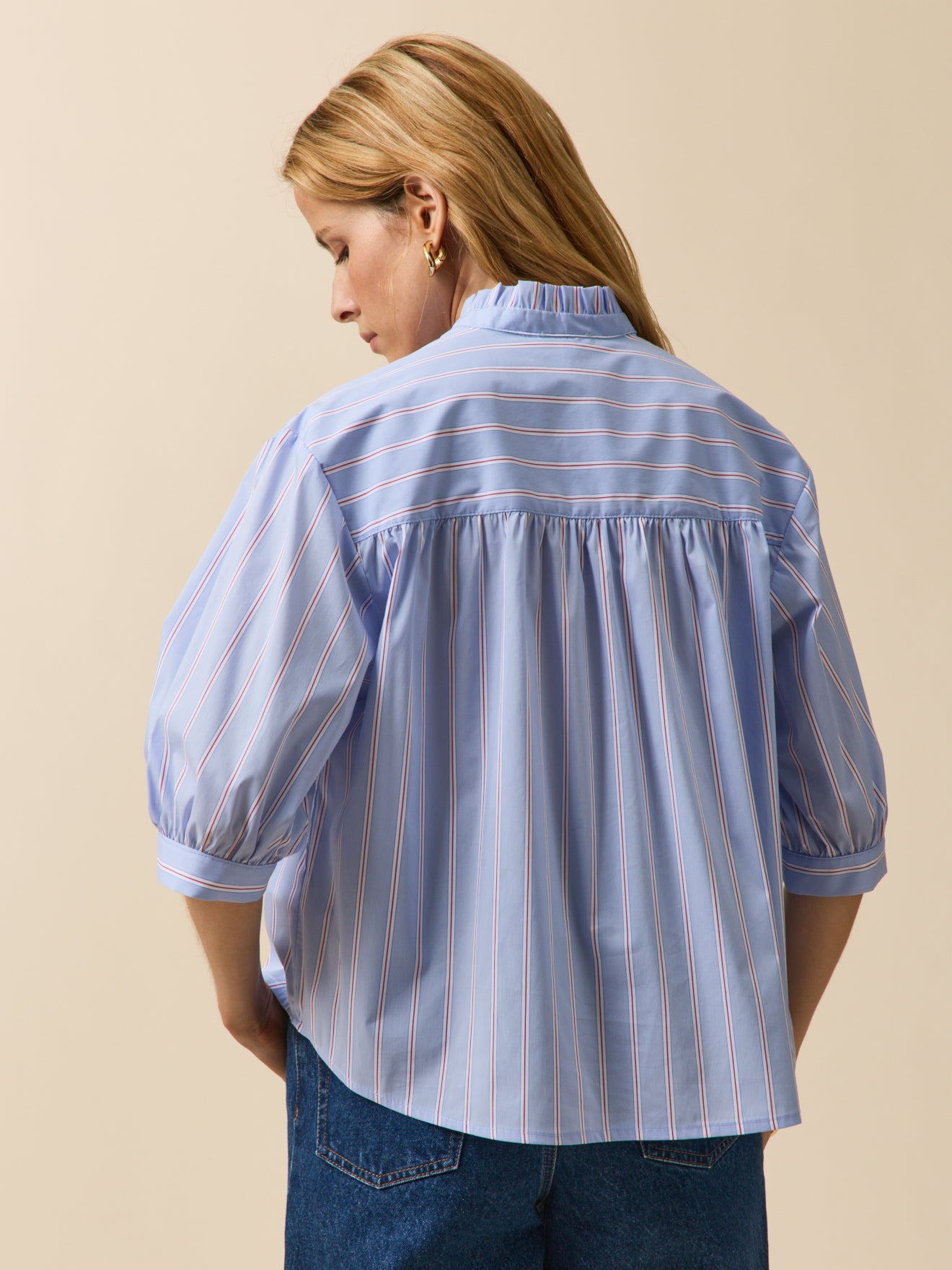 Gestreifte Damenbluse - Limited Collection