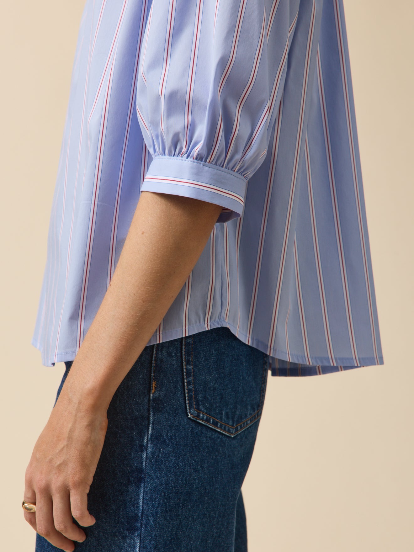 Gestreifte Damenbluse - Limited Collection