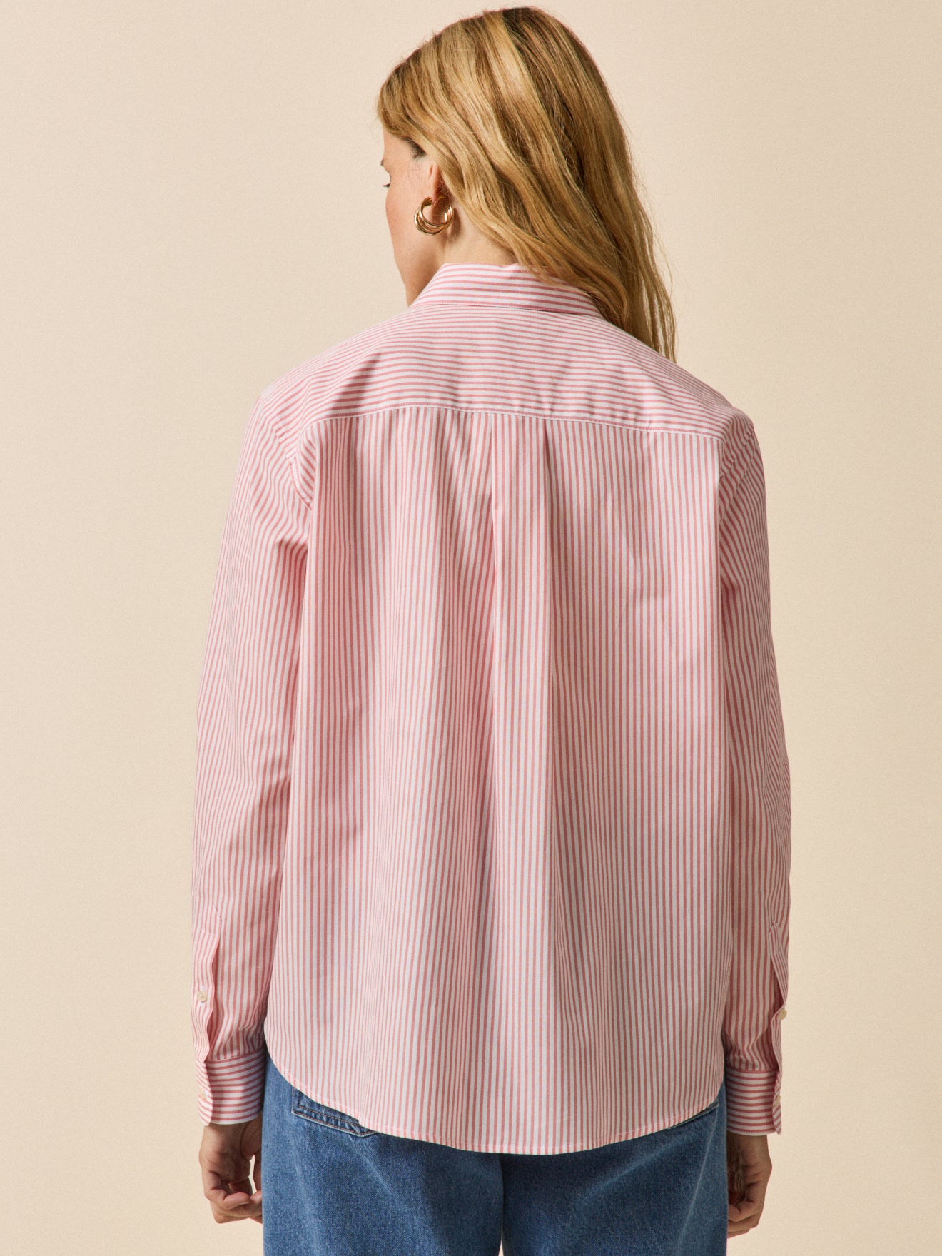 Chemise rayée femme coton biologique