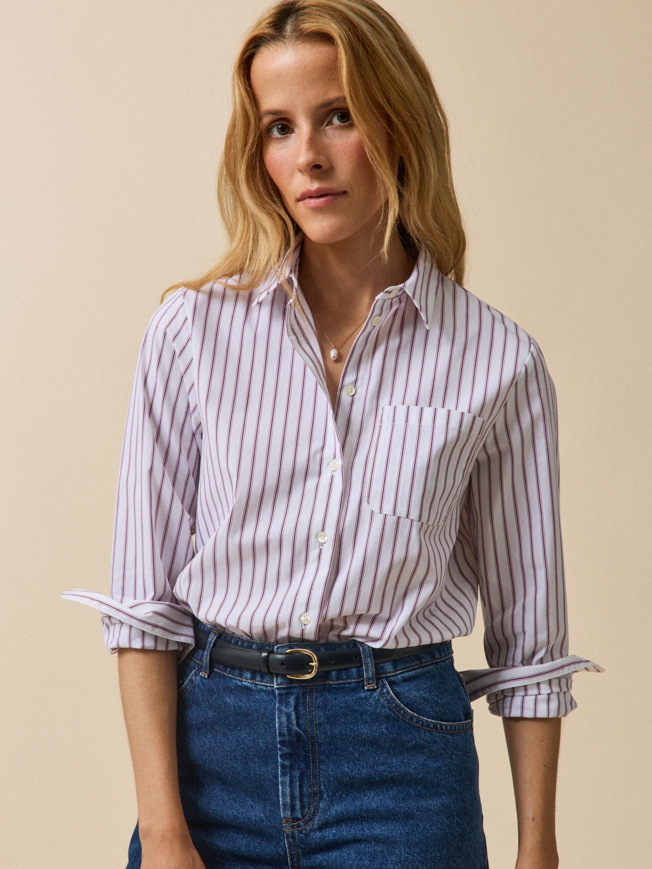 Chemise rayée - Coupe Jane
