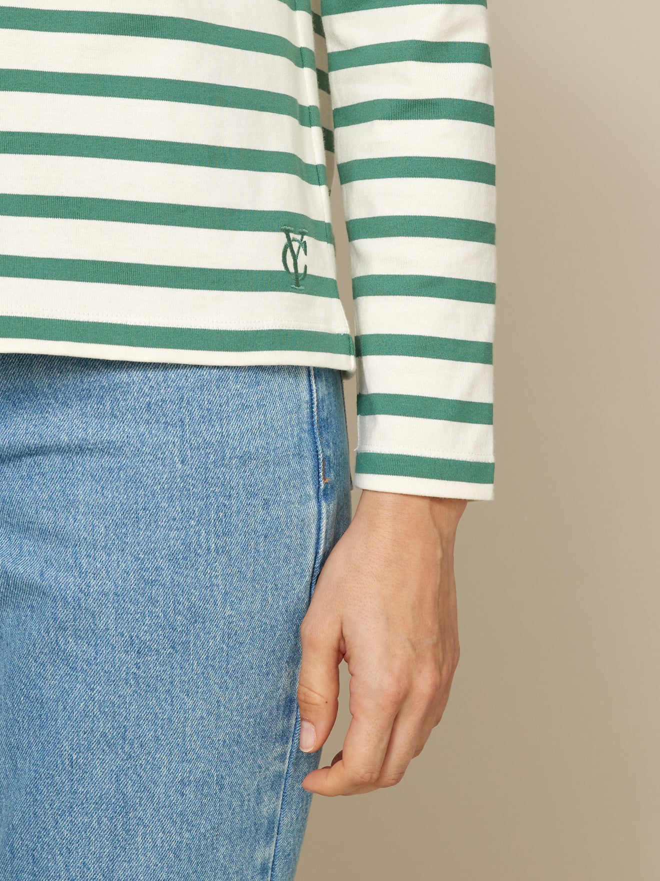 Gestreiftes Damen T-Shirt