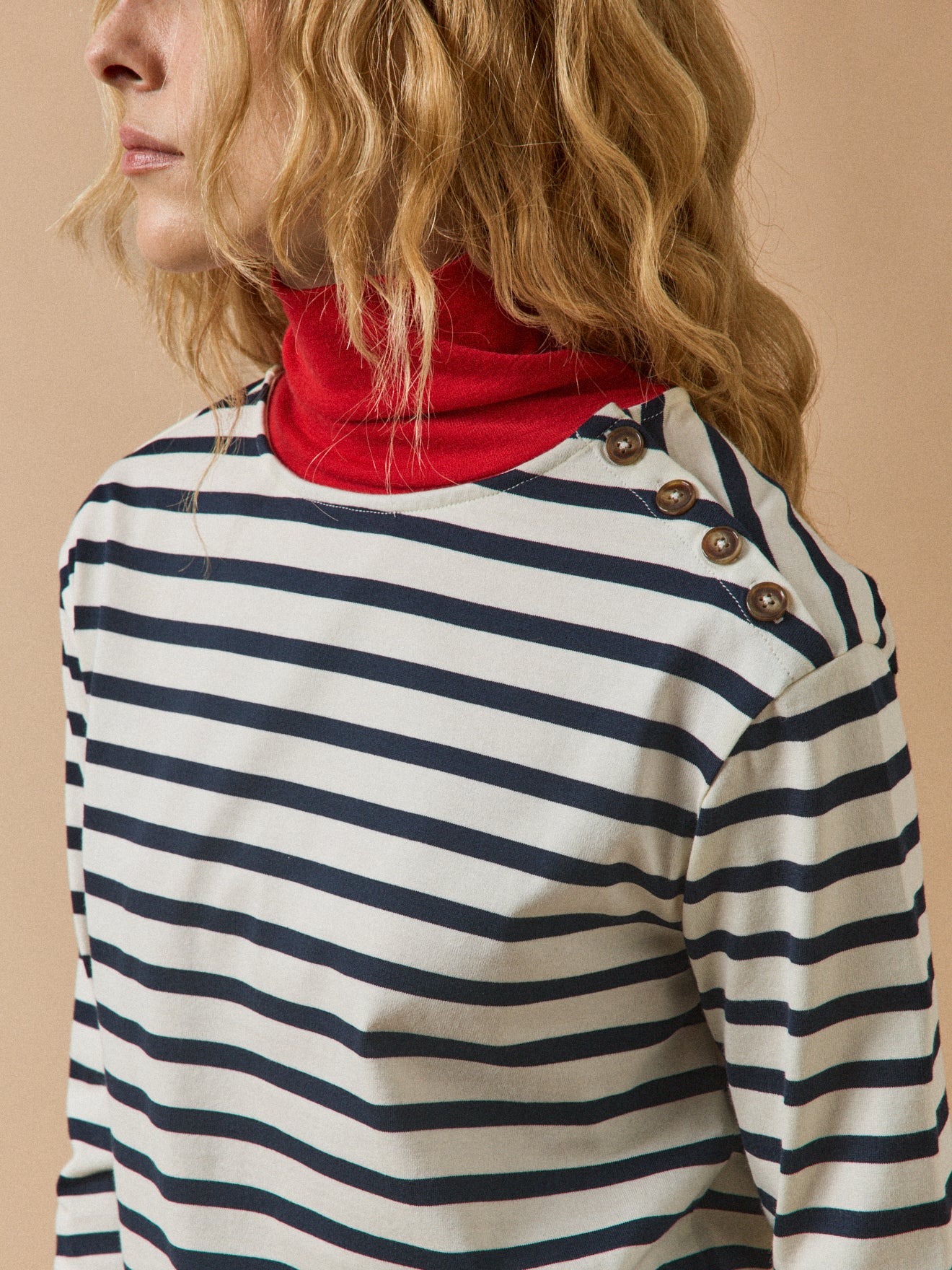 Gestreiftes Damen T-Shirt