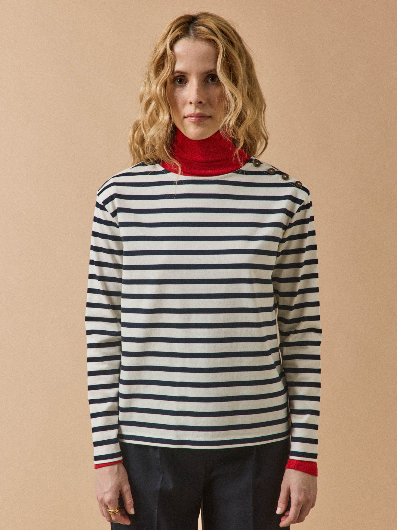 Gestreiftes Damen T-Shirt