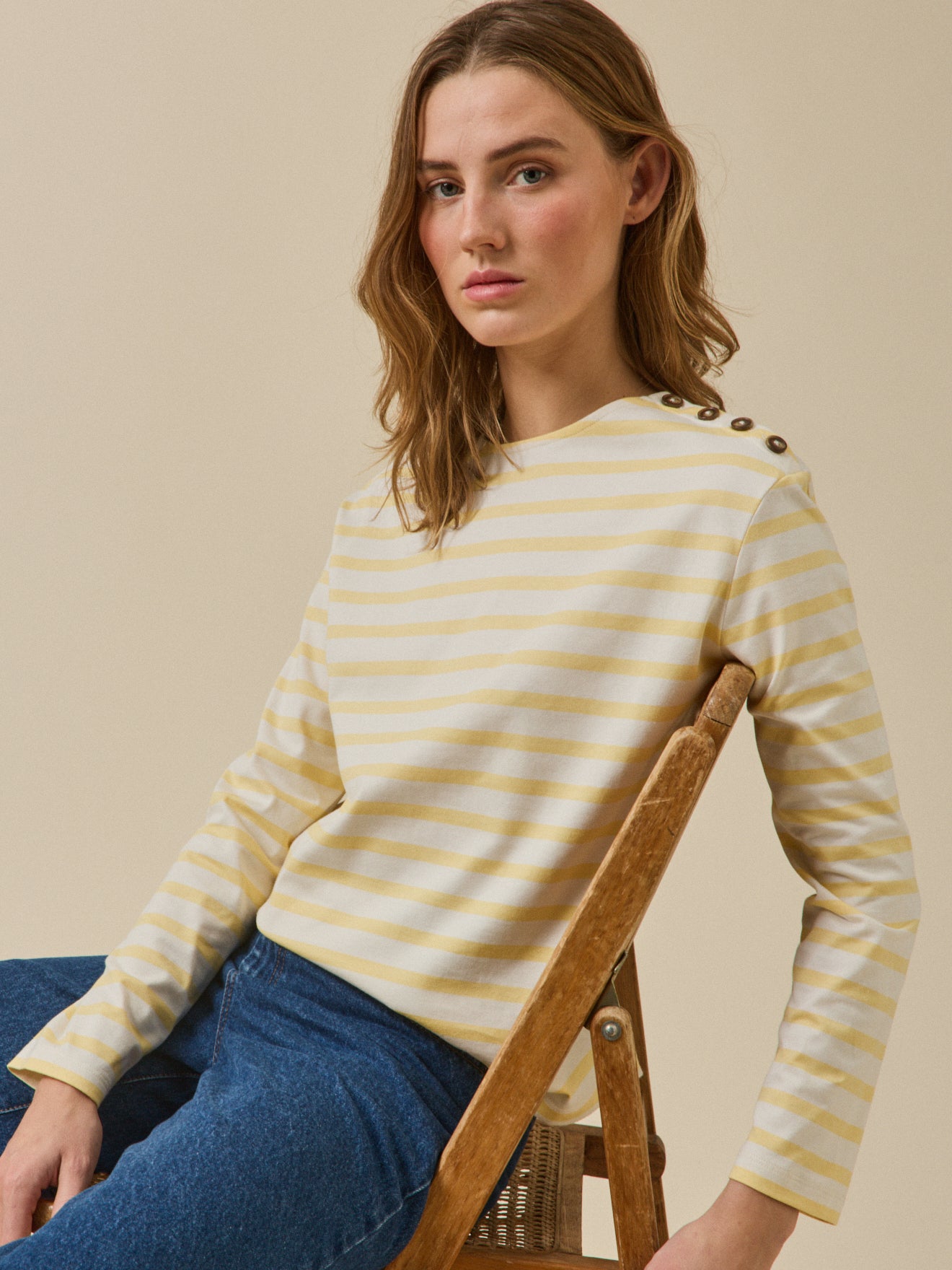 Gestreiftes Damen T-Shirt