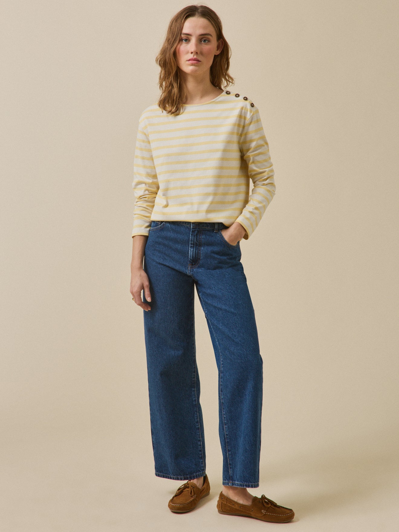 Gestreiftes Damen T-Shirt