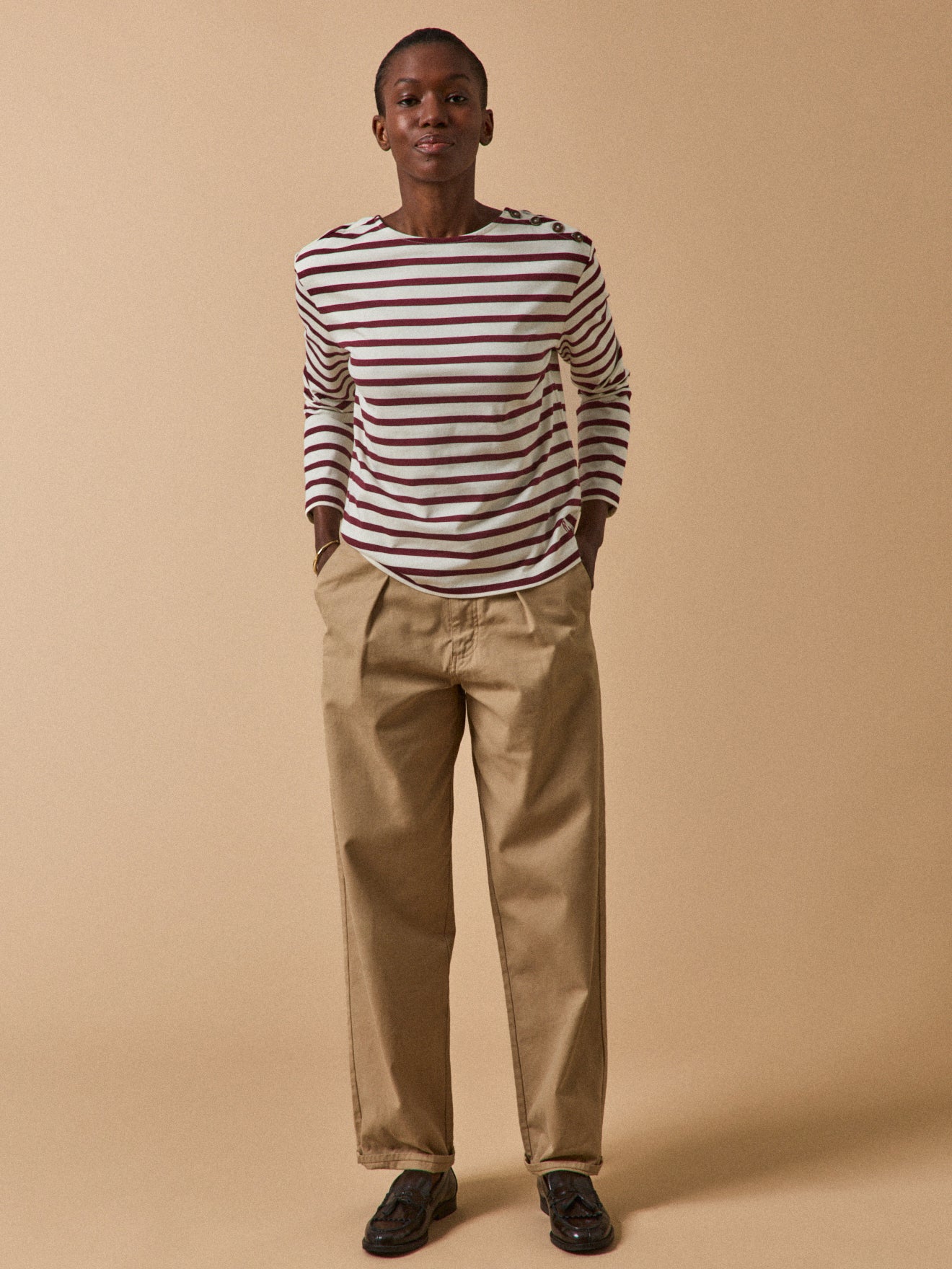 Gestreiftes Damen T-Shirt