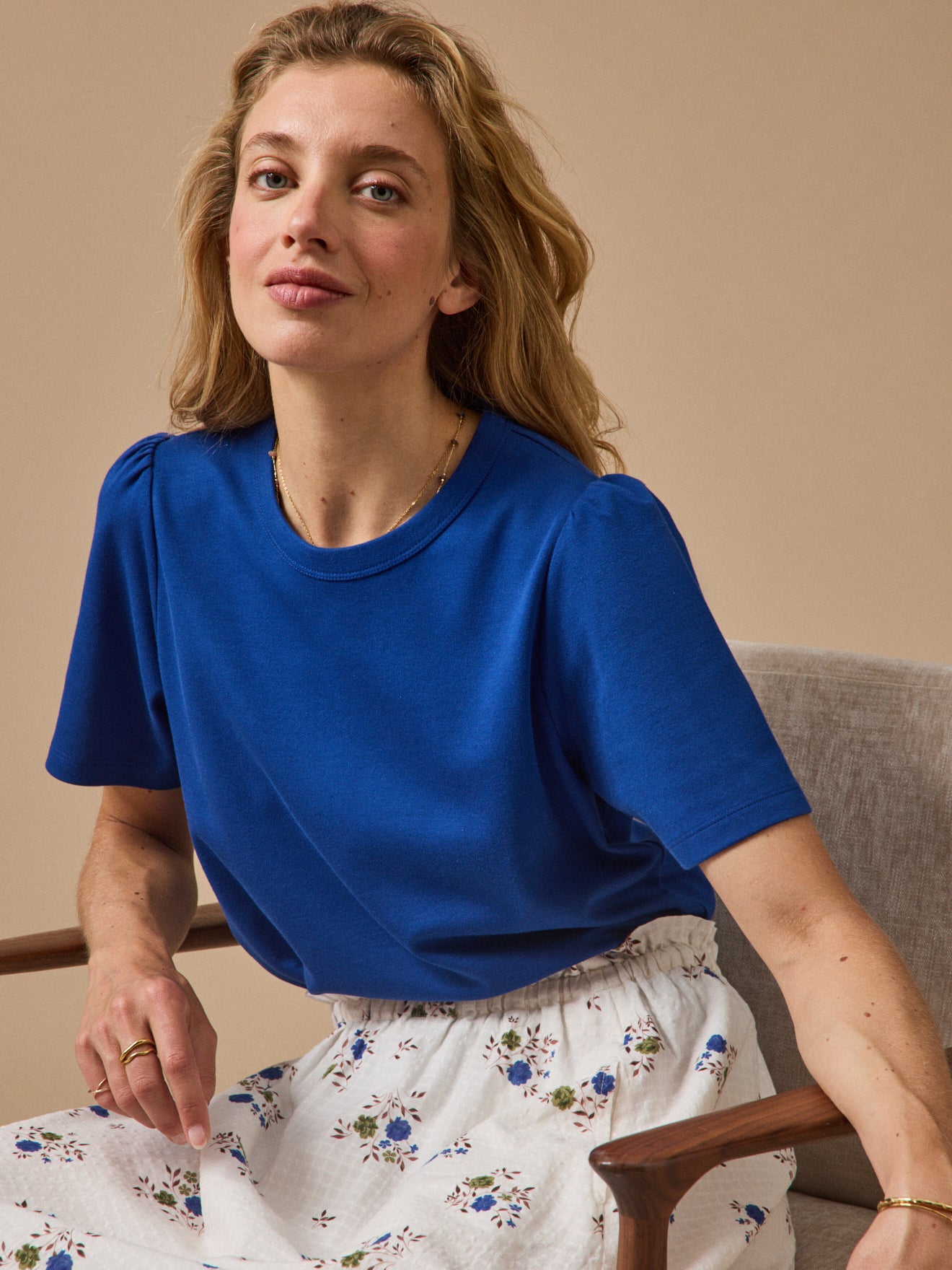 T-shirt manches courtes femme coton biologique