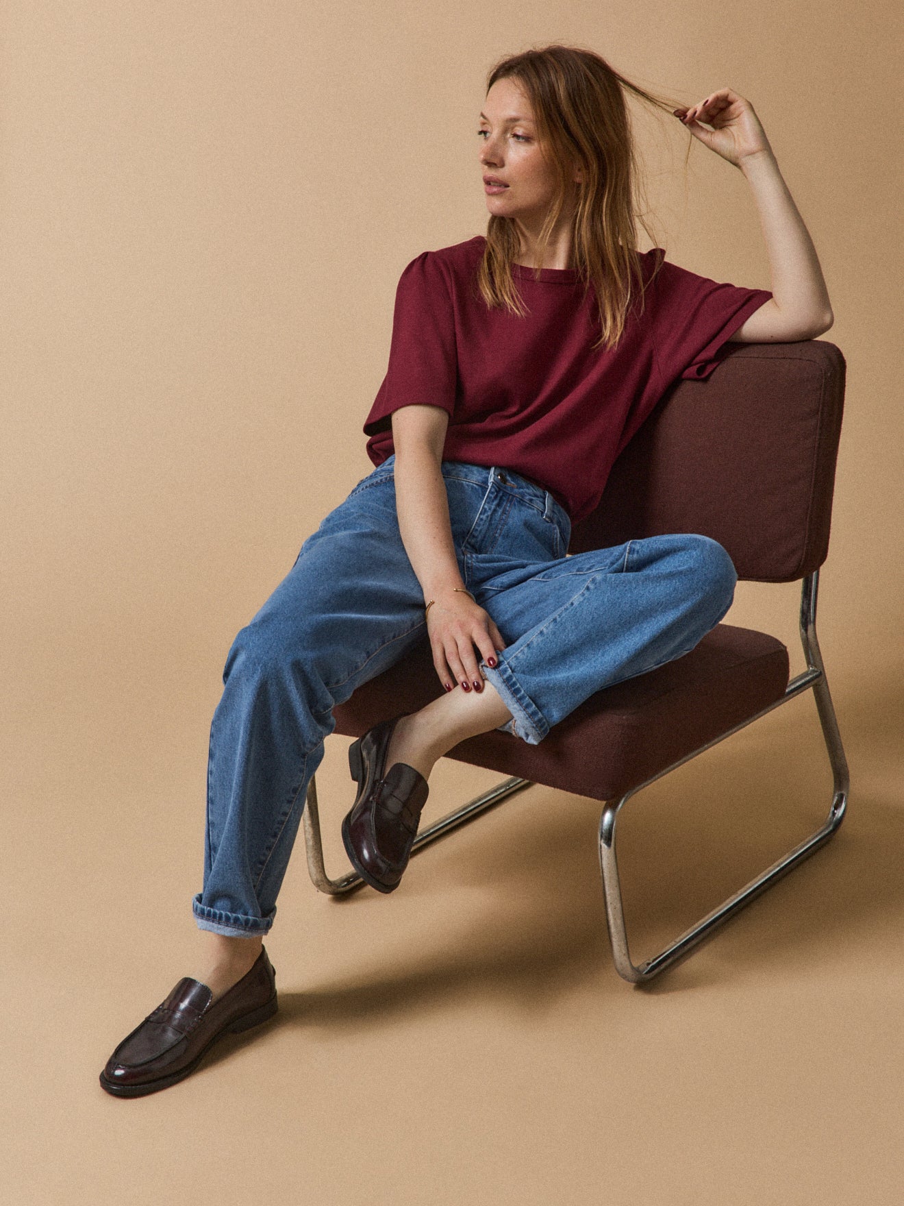 Damen-T-Shirt aus Bio-Baumwolle