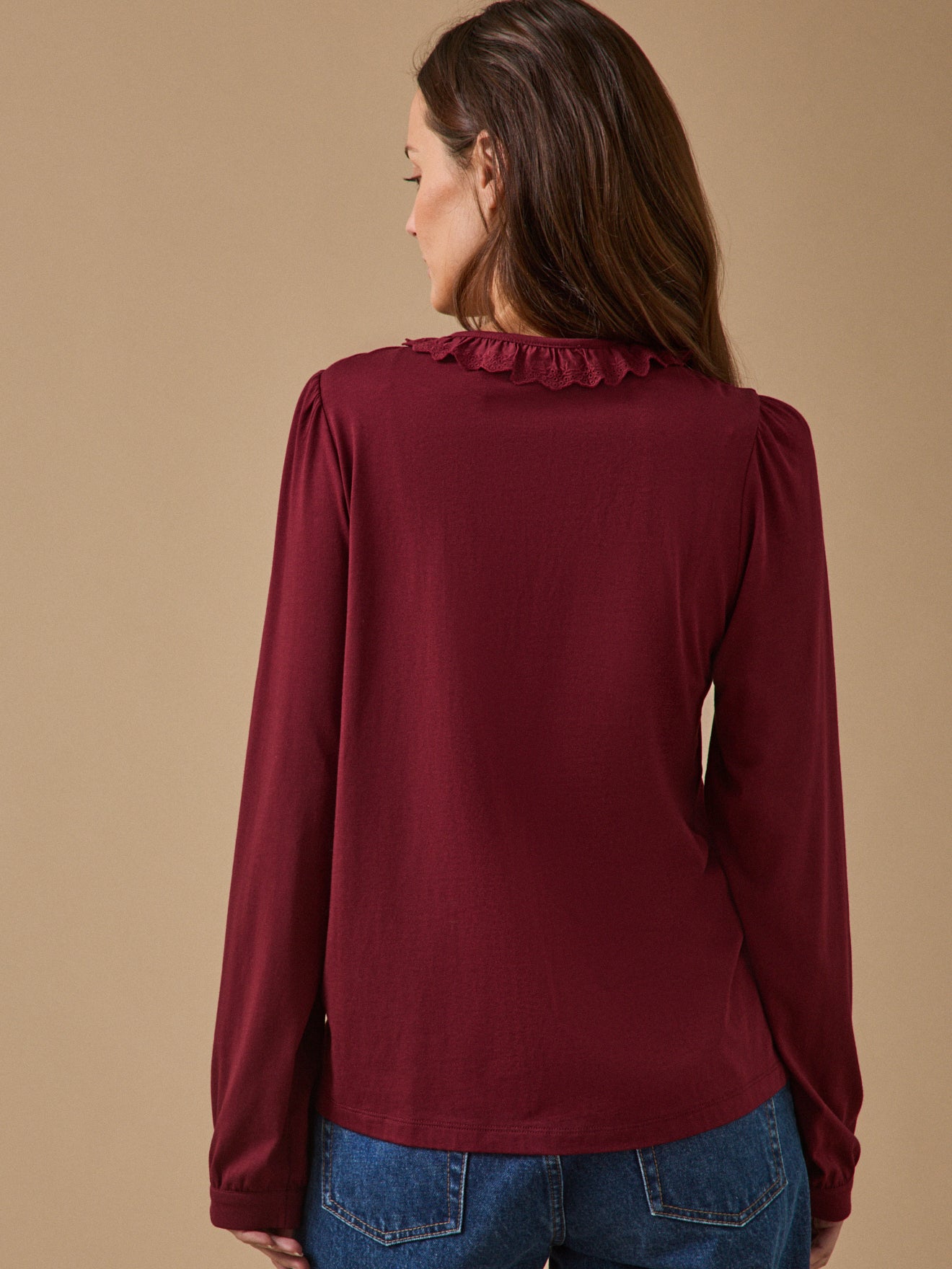 Damenbluse aus Bio-Baumwolle und Modal