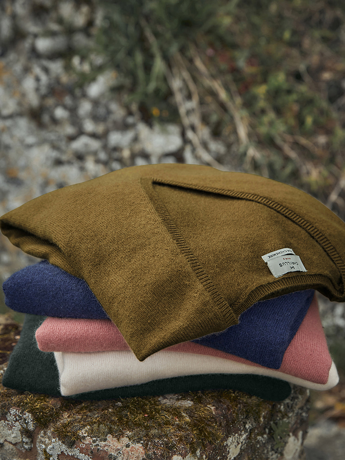 Damenpullover aus Kaschmir mit V-Ausschnitt