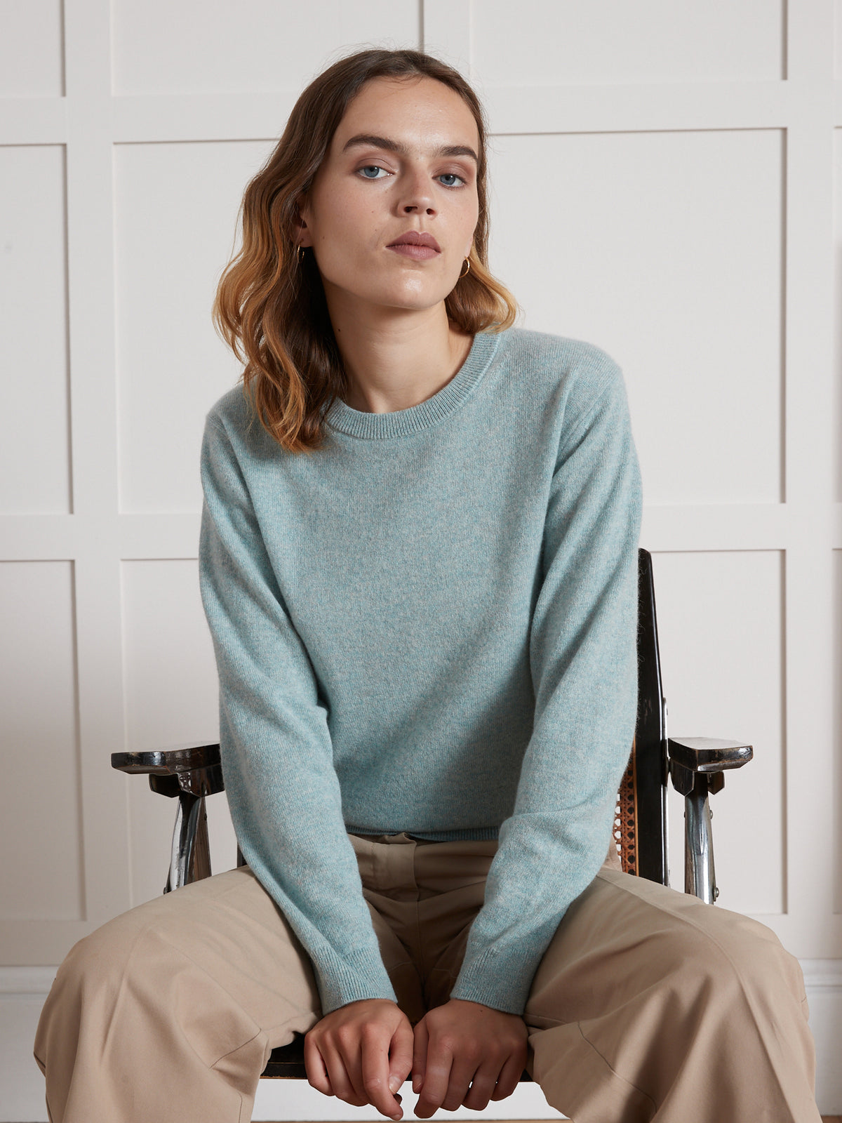 Pull col rond femme - Collection Cachemire