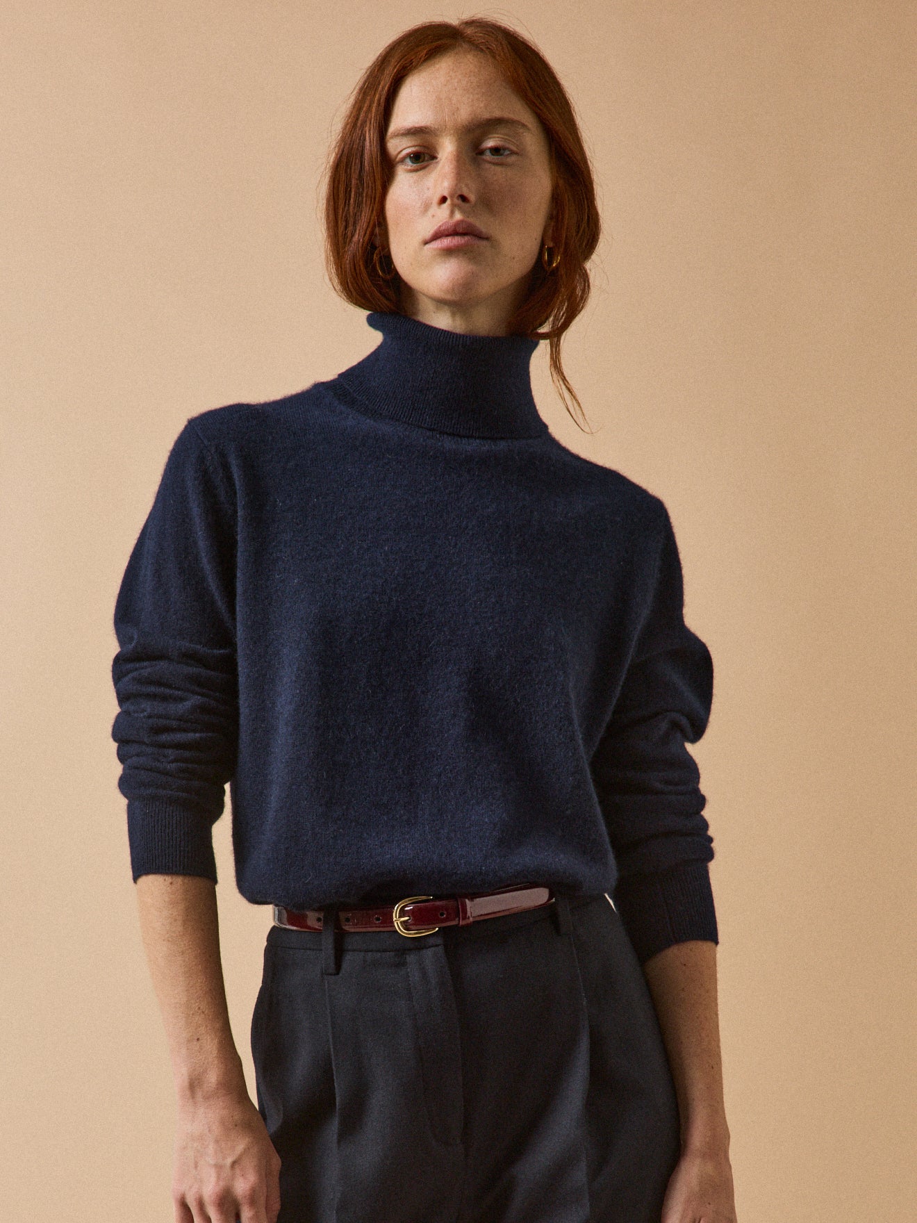 Damen-Rollkragenpullover - Cashmere-Kollektion