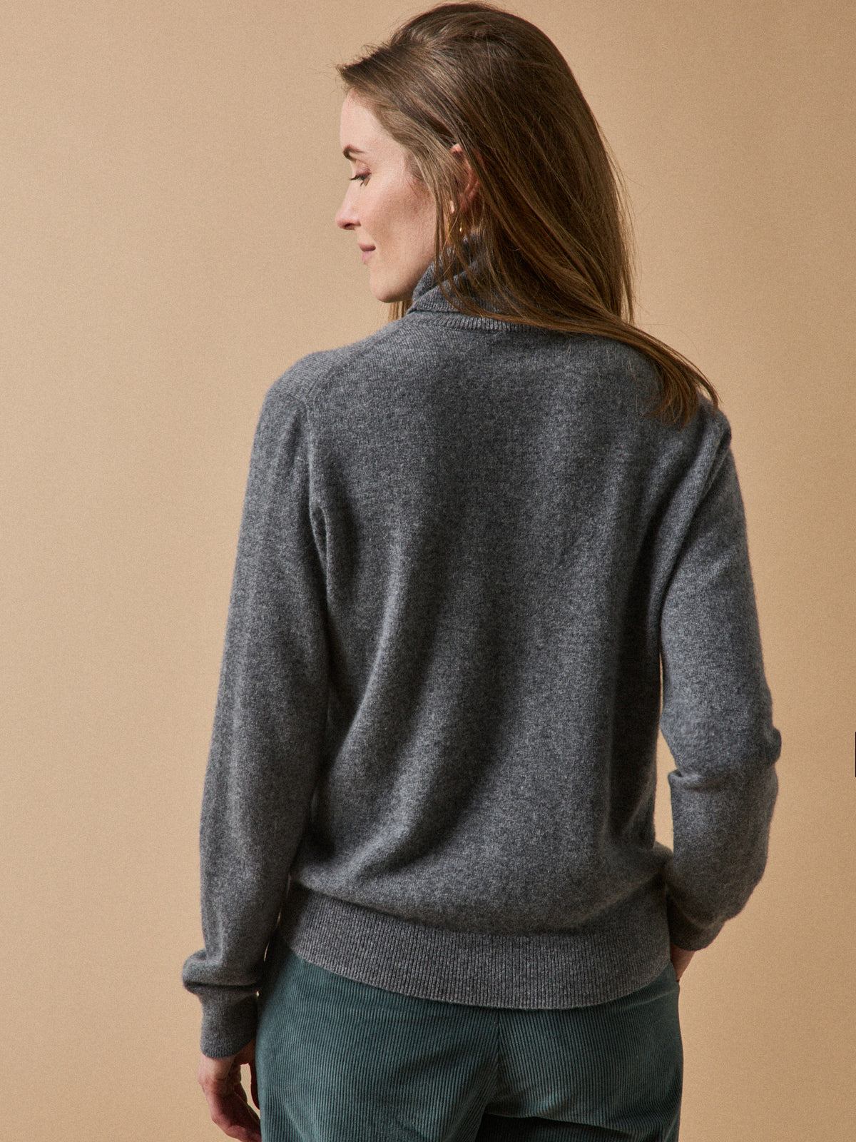 Pull col roulé femme - Collection Cachemire