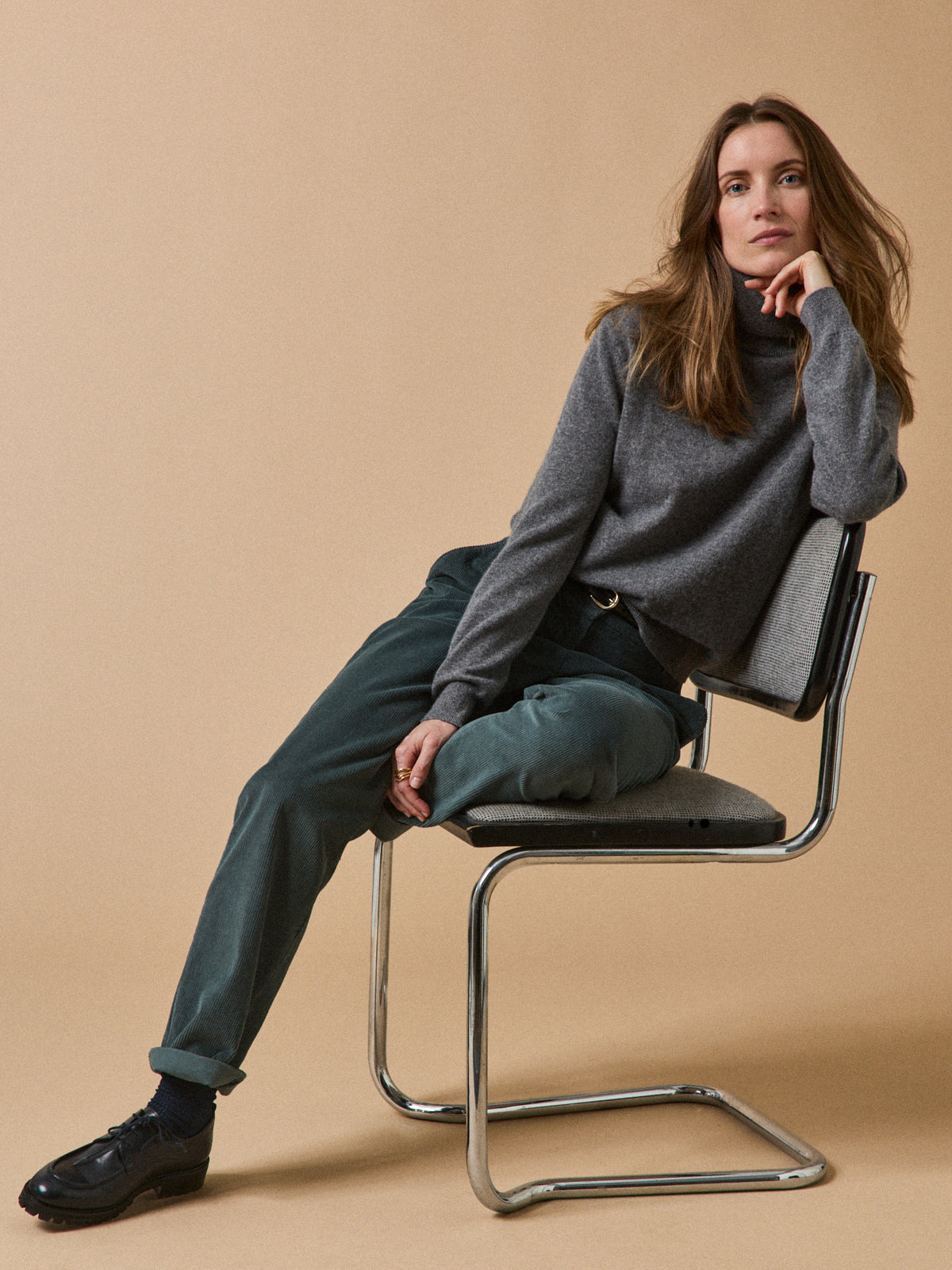 Pull col roulé femme - Collection Cachemire
