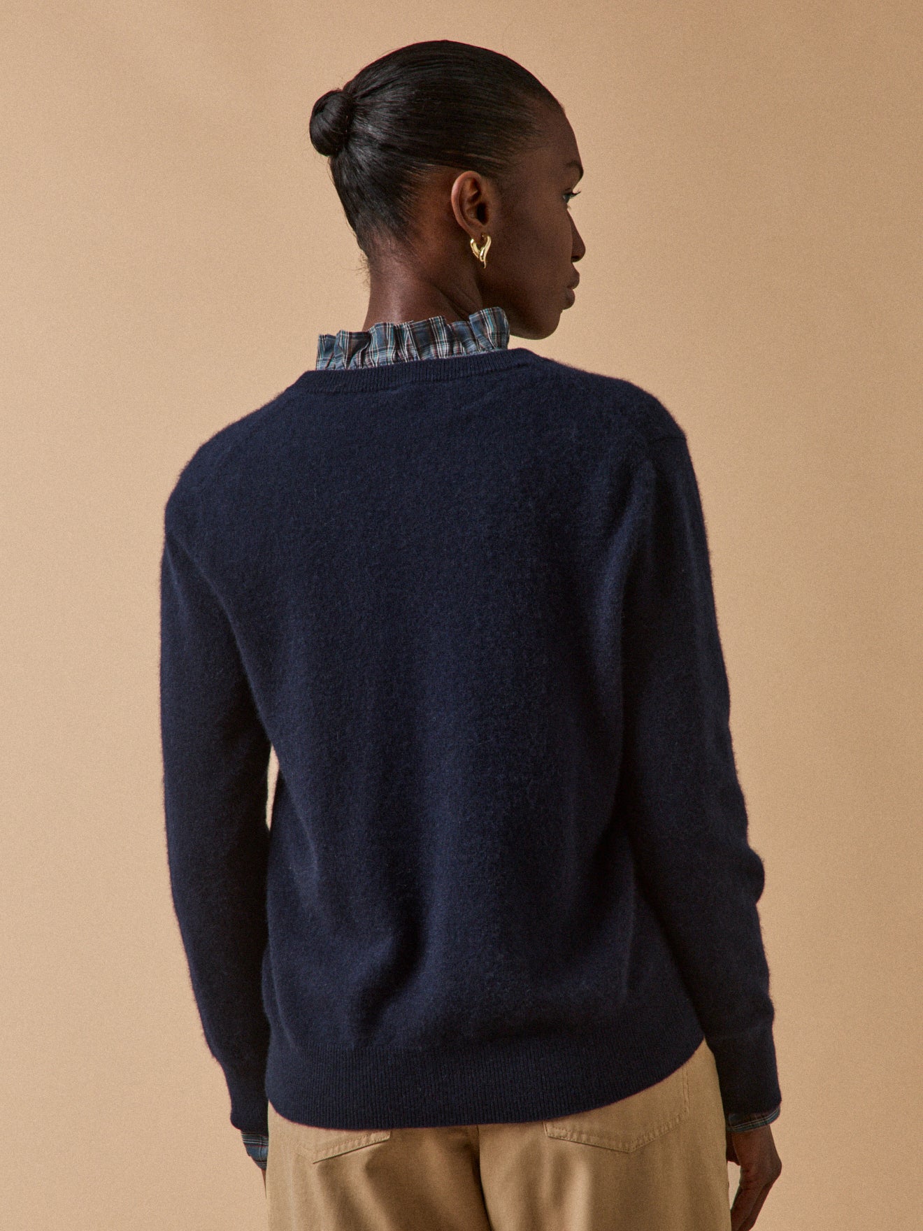 Geknöpfter Damen-Cardigan - Cashmere-Kollektion