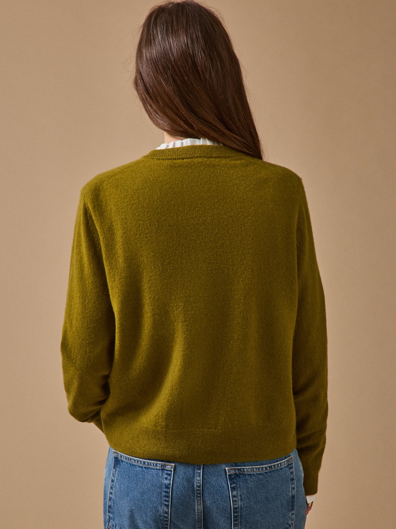 Geknöpfter Damen-Cardigan - Cashmere-Kollektion