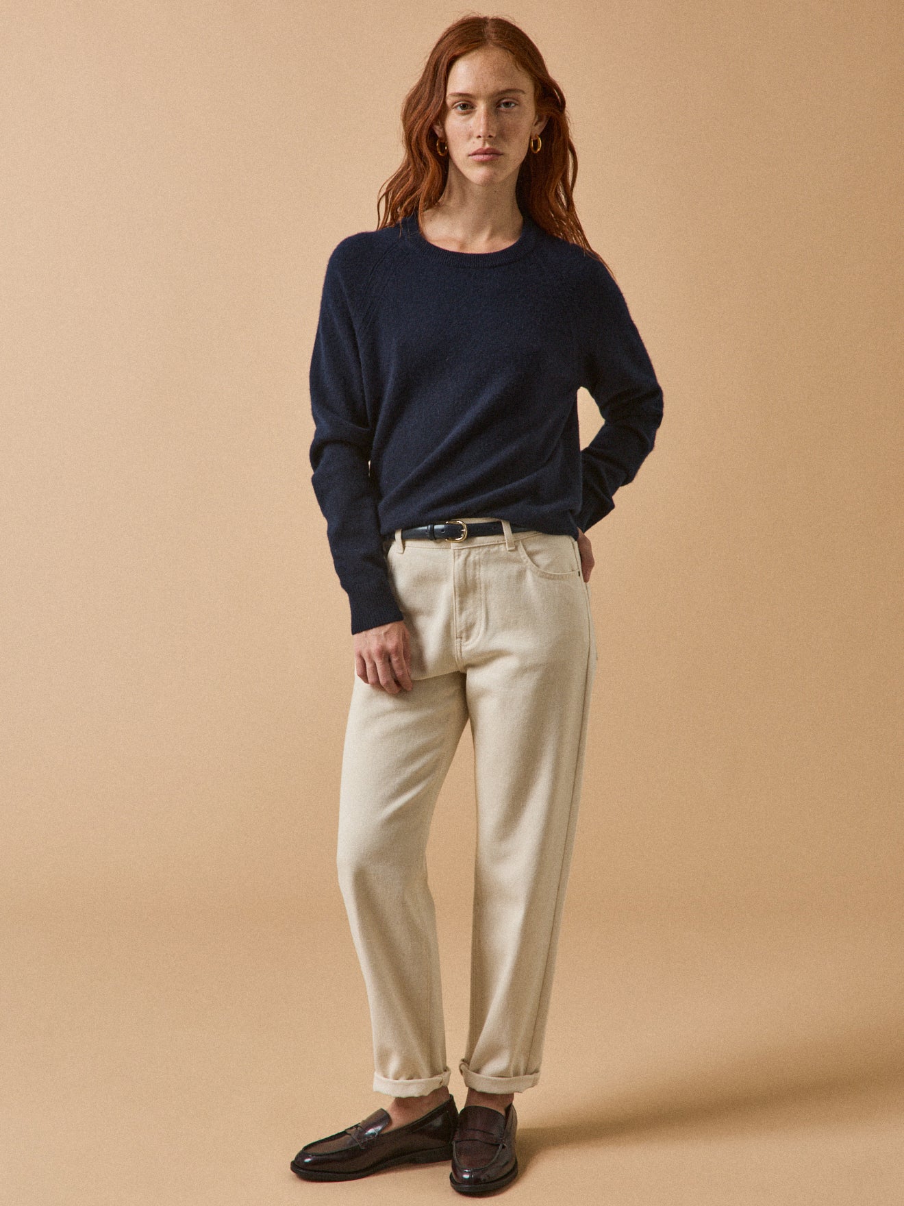 Pull col rond femme - Collection Cachemire