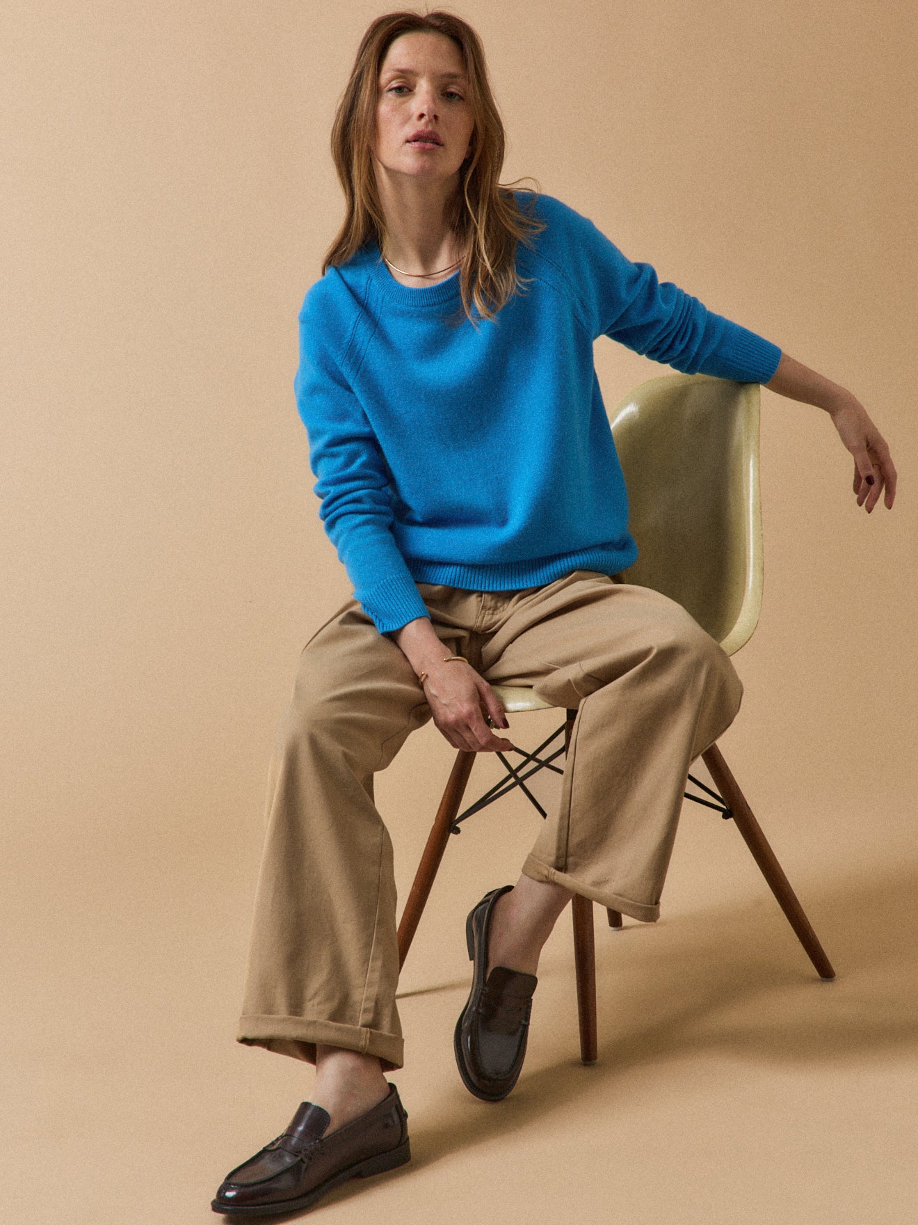 Pull col rond femme - Collection Cachemire