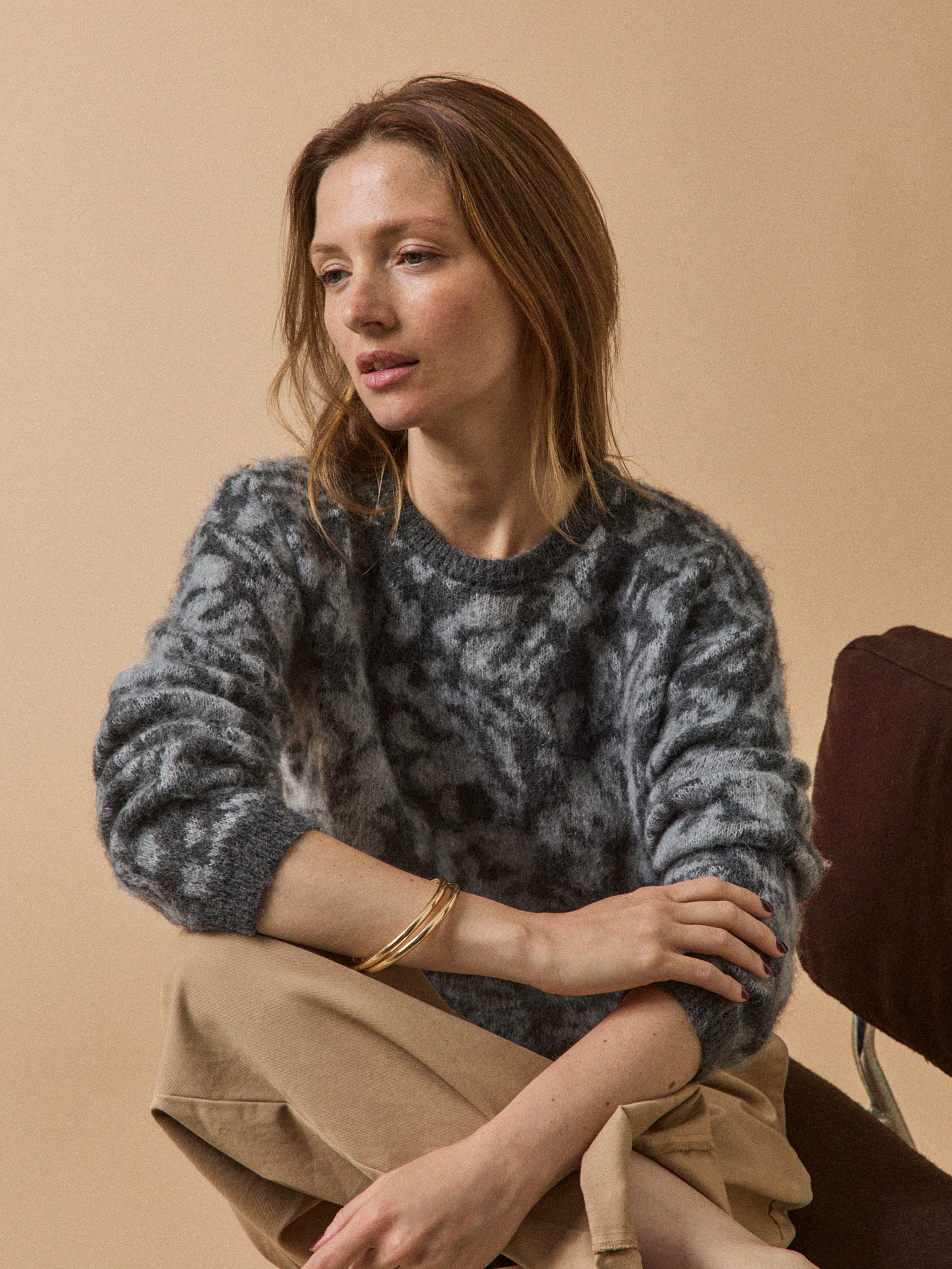 Damenpullover mit Jacquard Luna