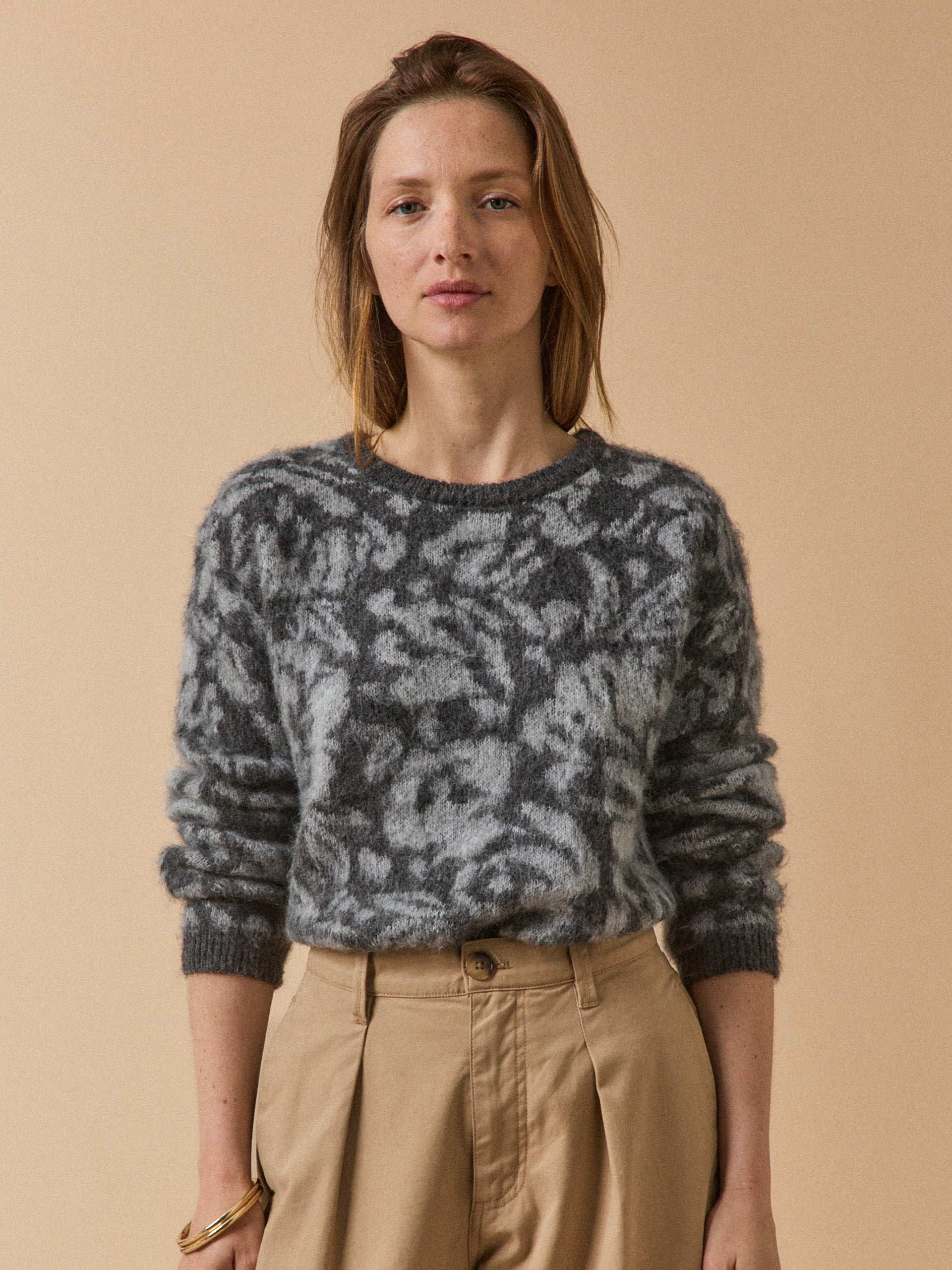 Damenpullover mit Jacquard Luna