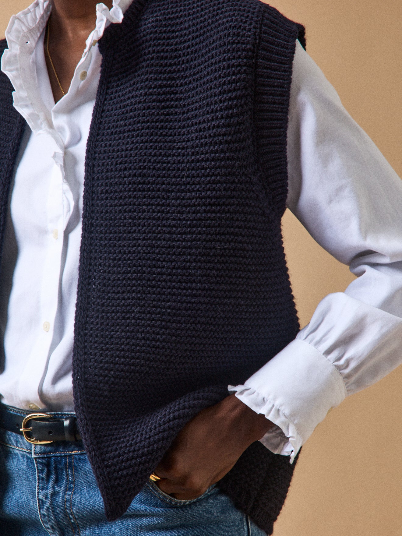 Damen-Cardigan aus Wolle