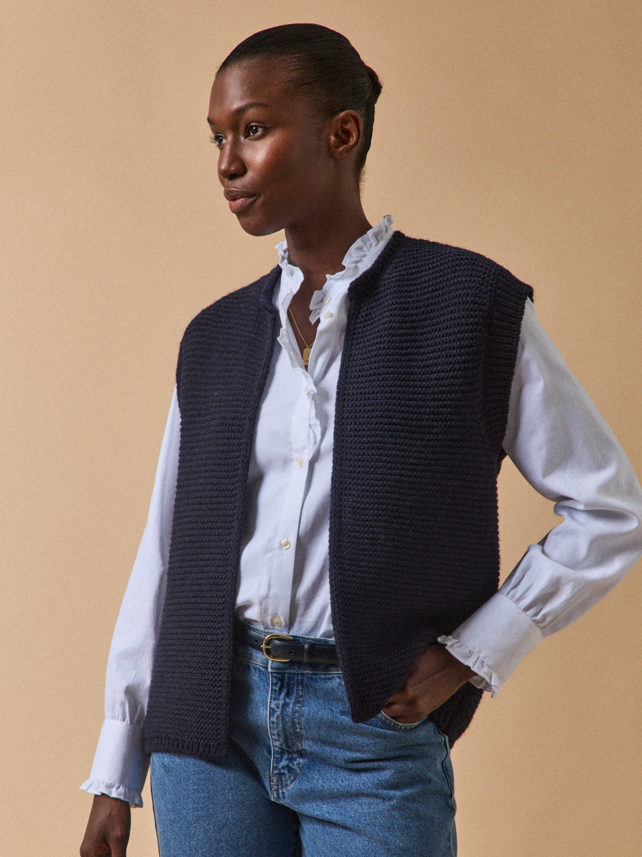 Damen-Cardigan aus Wolle