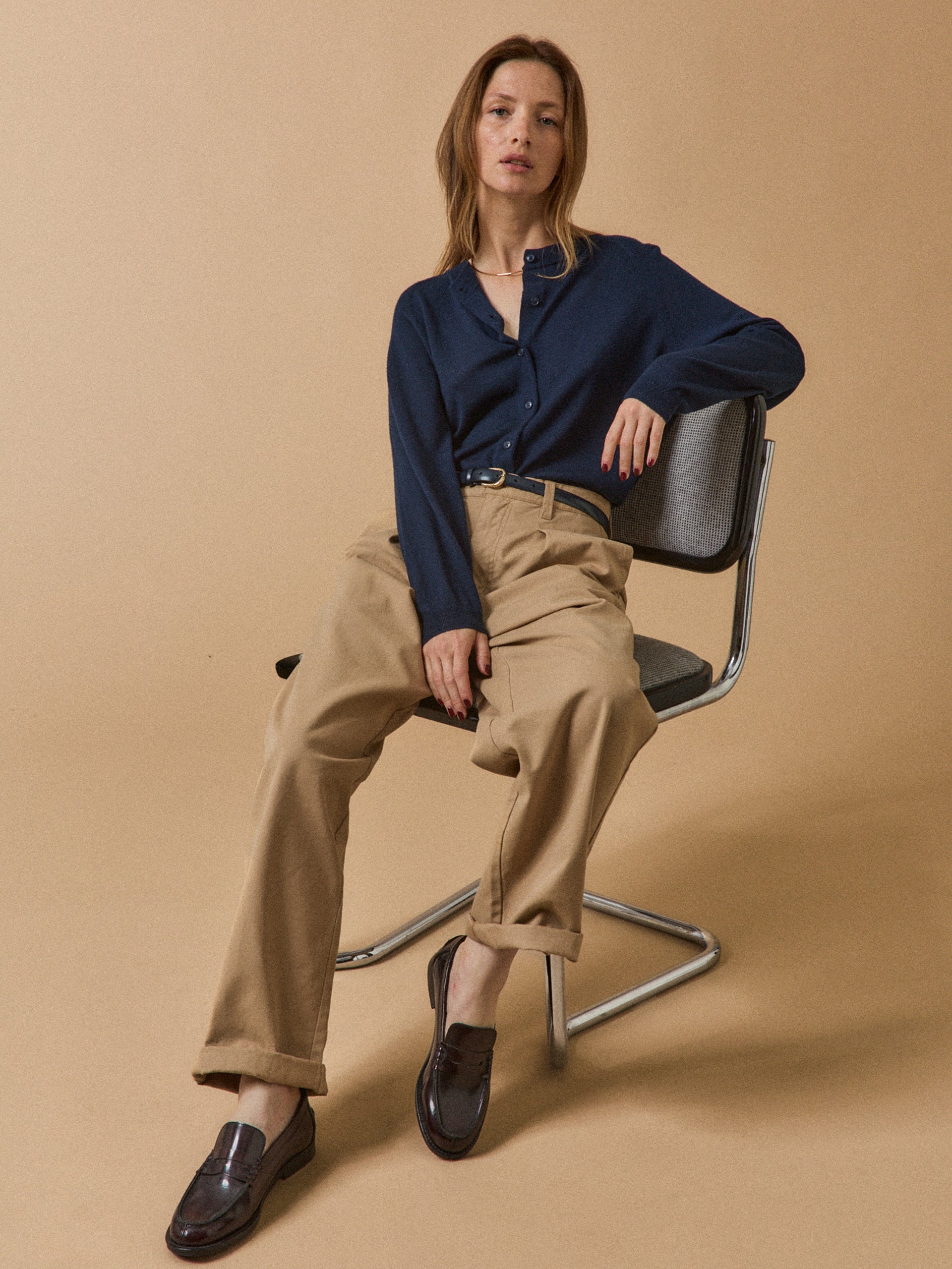 Damen-Cardigan aus RWS*-Merinowolle