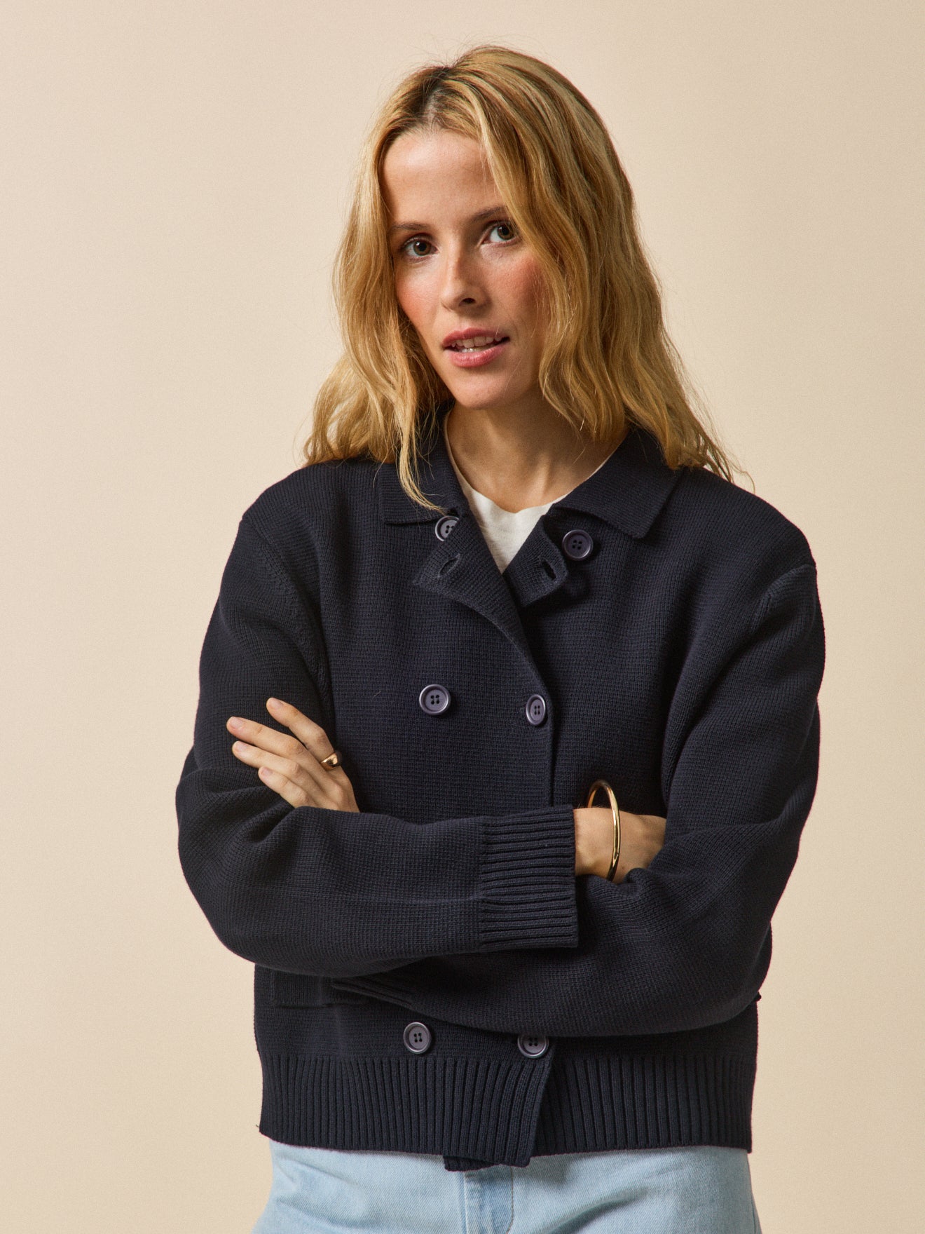 Damenweste aus Bio-Baumwolle