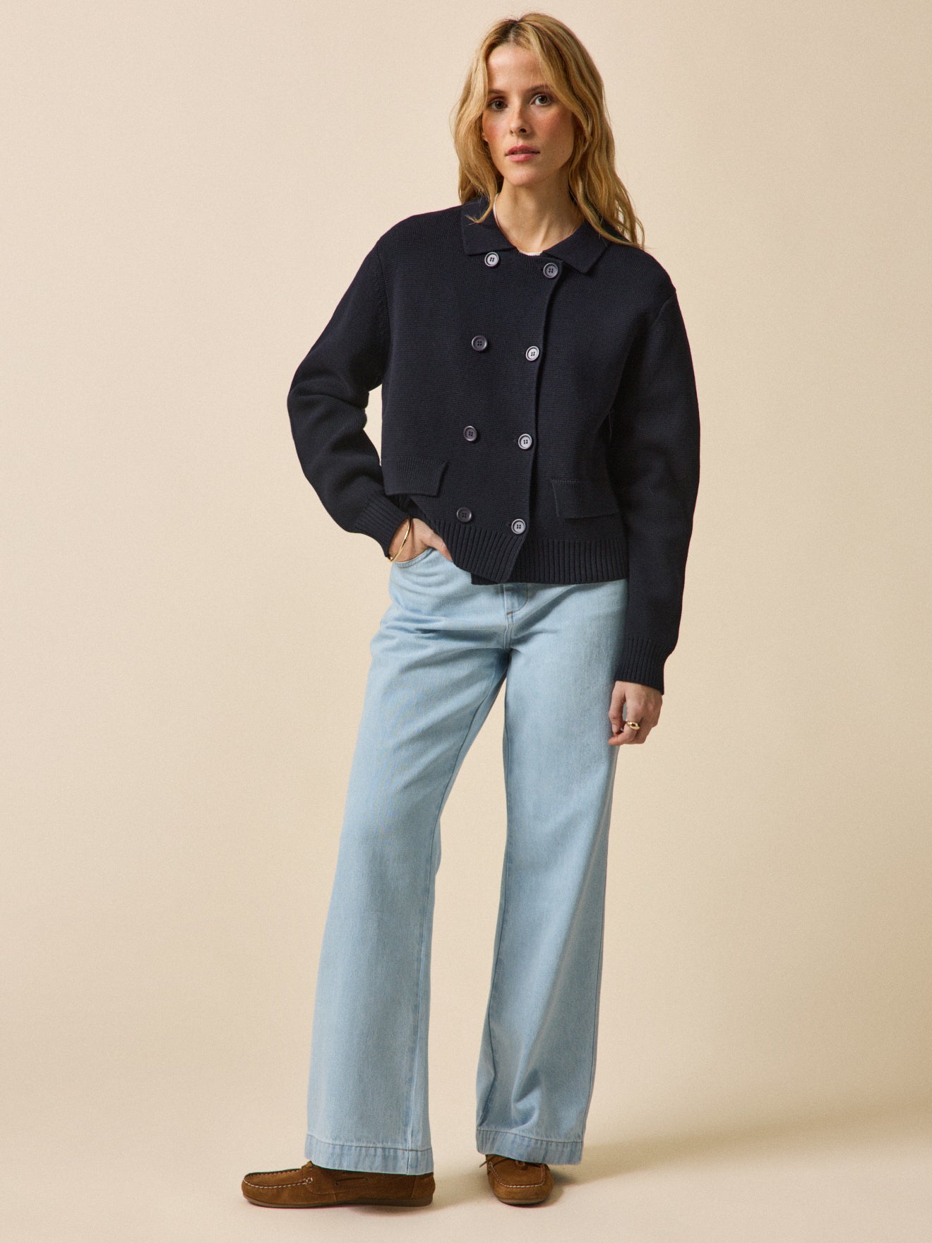 Damenweste aus Bio-Baumwolle