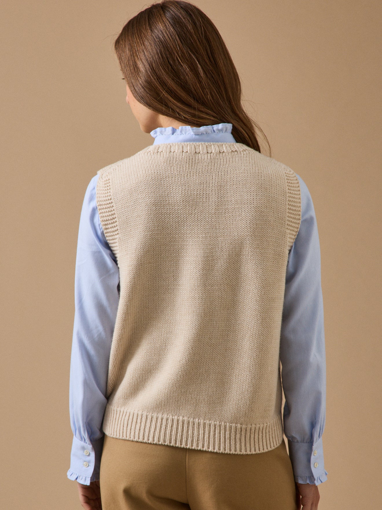Damenpullover aus Merinowolle - Cyrillus X les 3 Tricoteurs