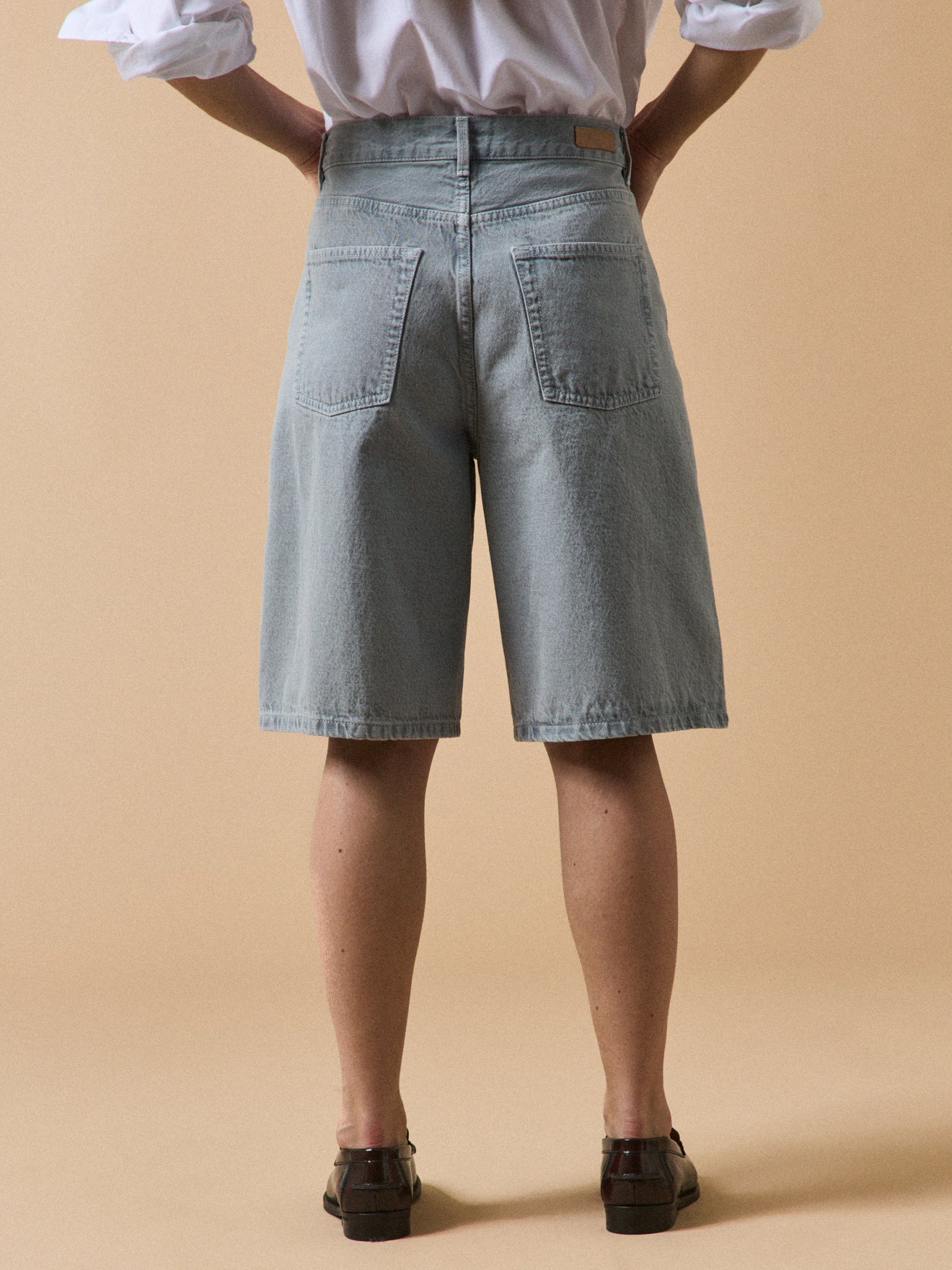 Damen-Bermudashorts aus Bio-Baumwolle