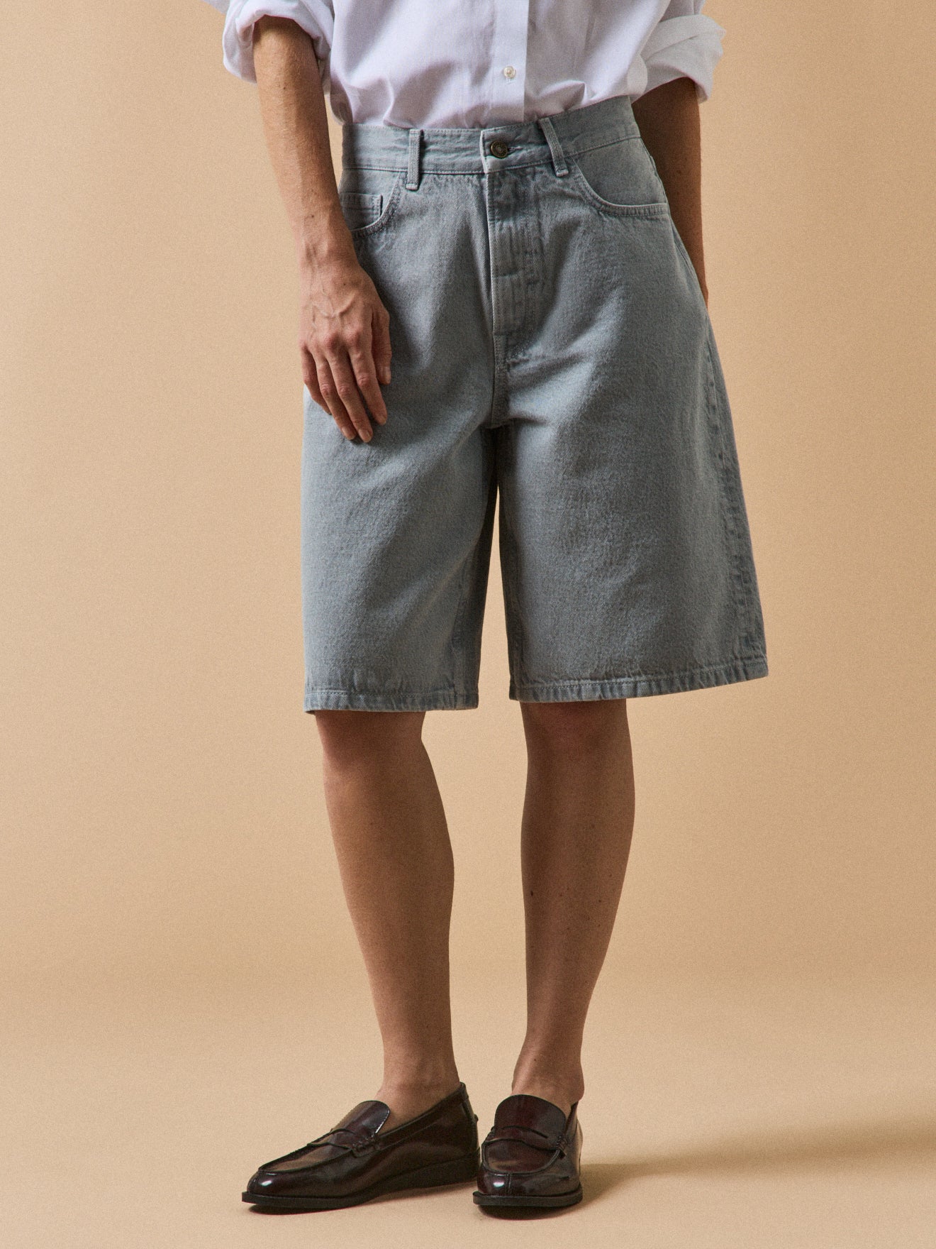 Damen-Bermudashorts aus Bio-Baumwolle