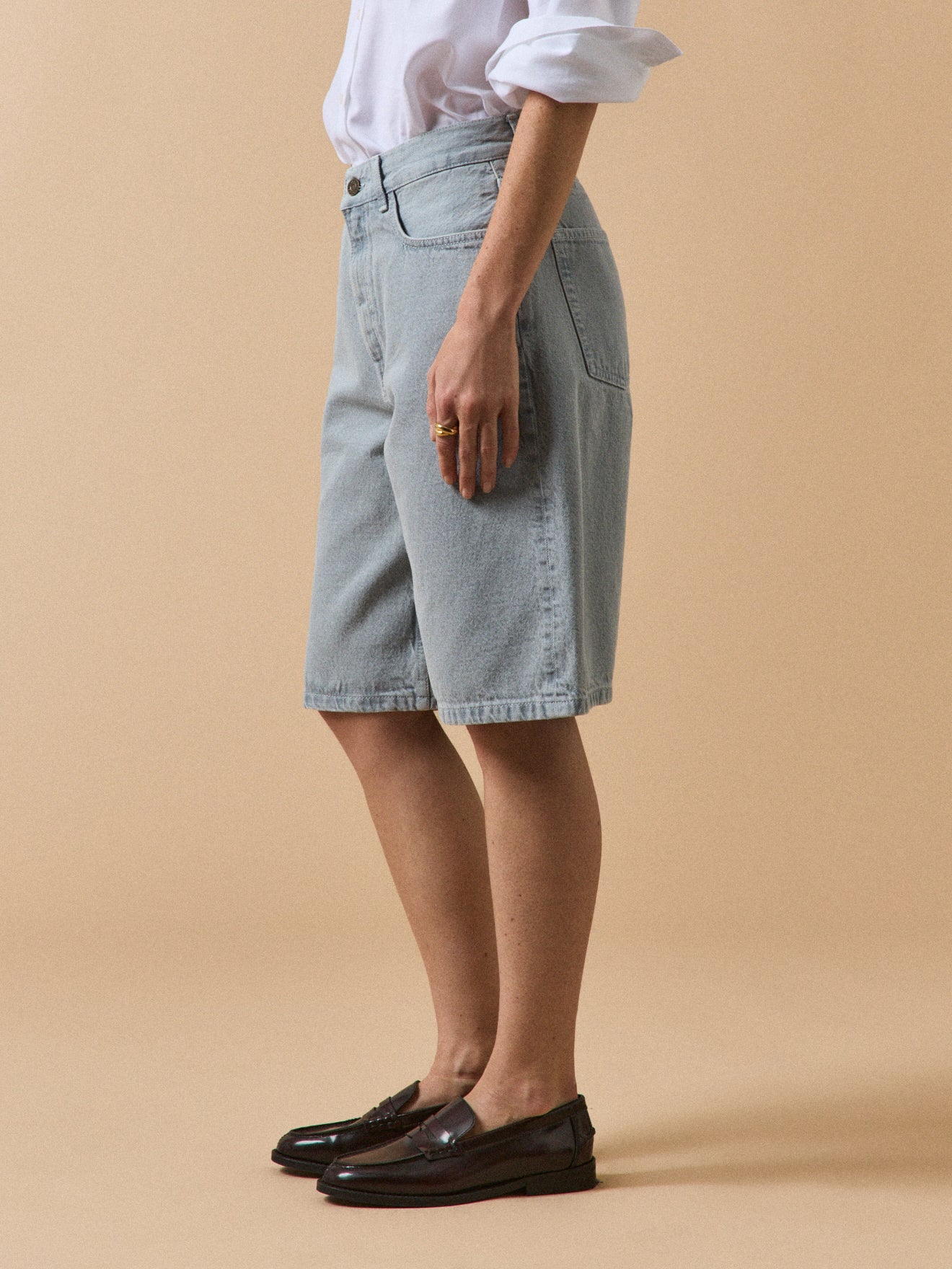Damen-Bermudashorts aus Bio-Baumwolle