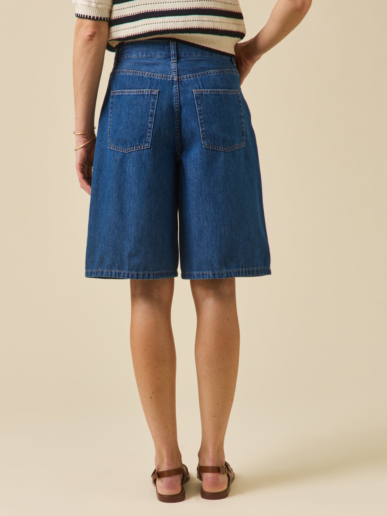 Leichte Damen-Bermudas aus Bio-Baumwolle
