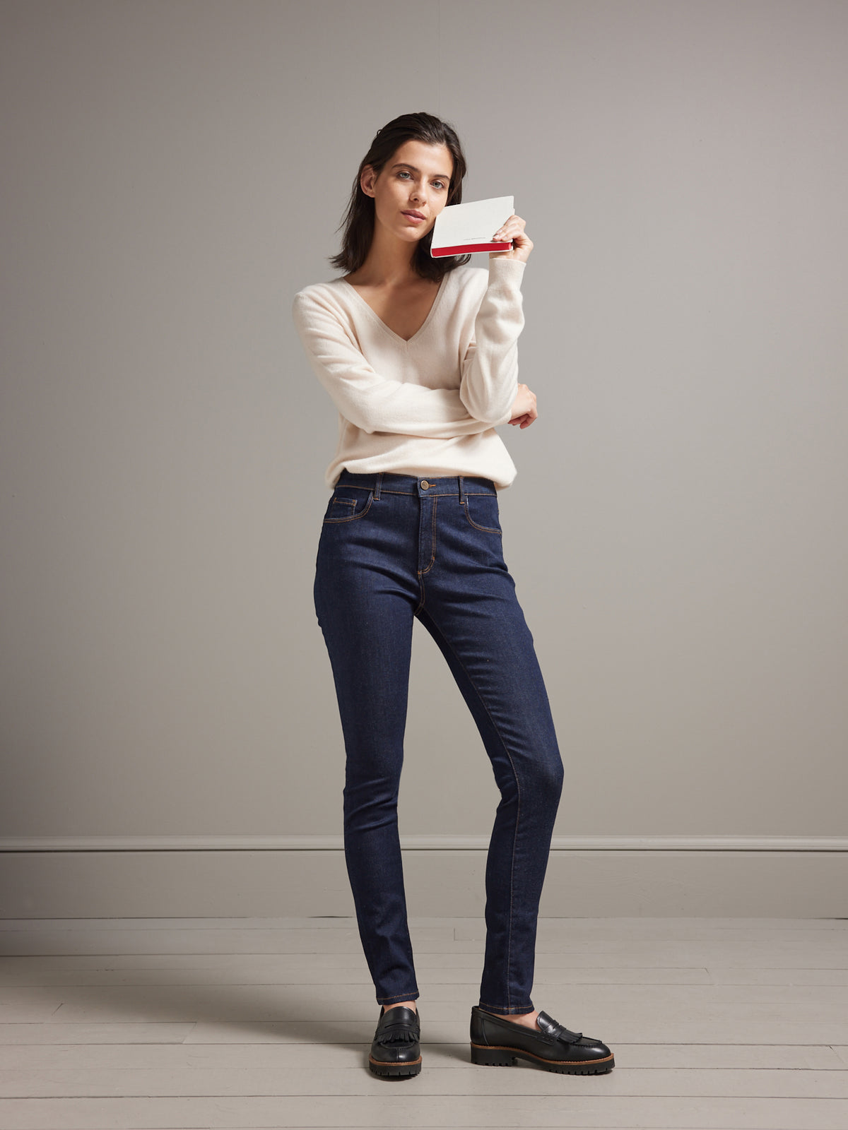 Jean Slim super stretch Femme Farah - Coton bio, délavage écoresponsable